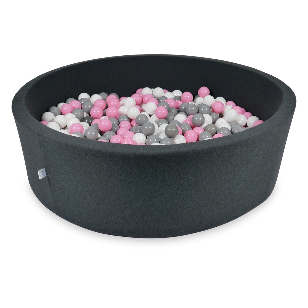 Graphite ball pit 130x40 cm with 700 balls