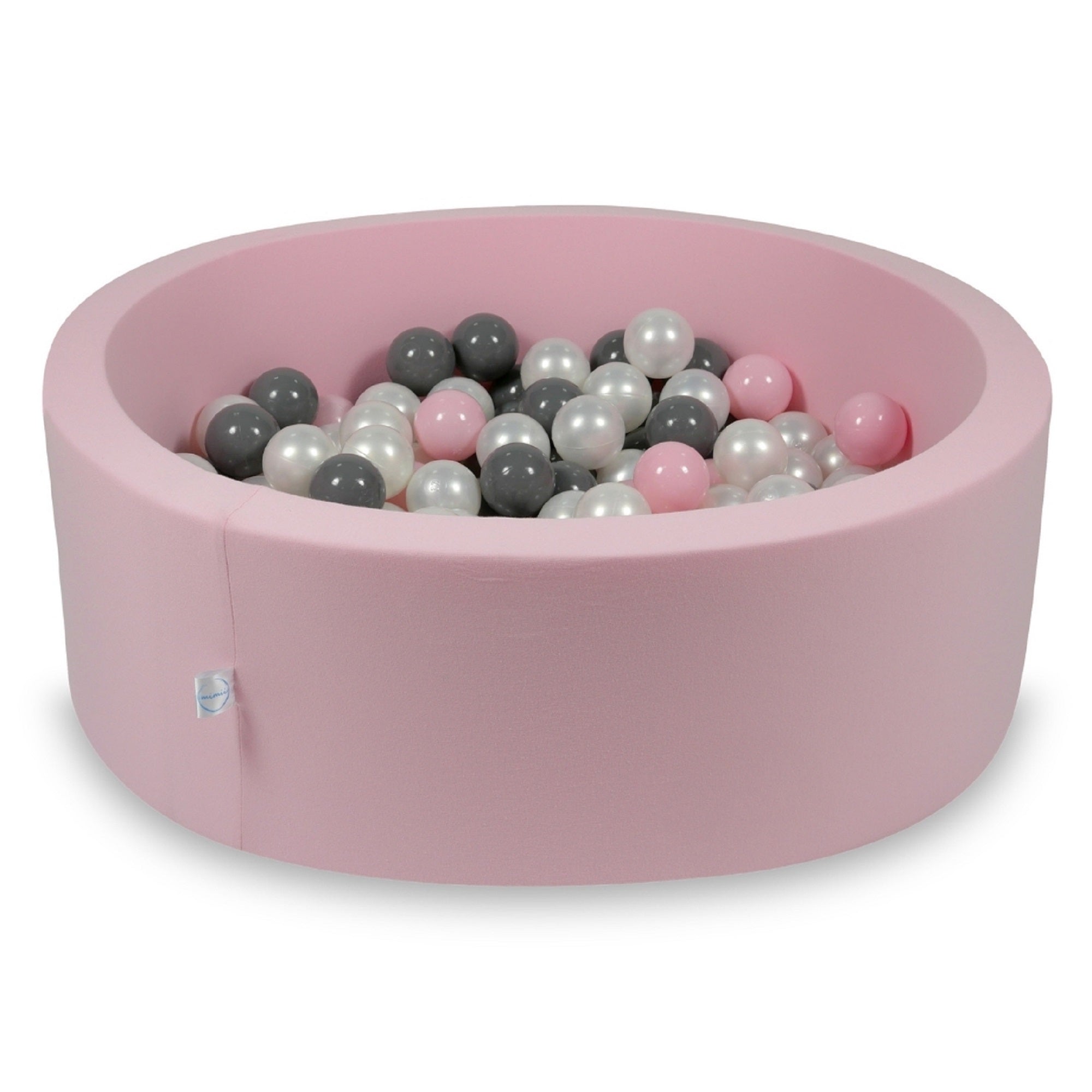Piscine à balles en Rose poudré 90x30 cm avec 200 balles
