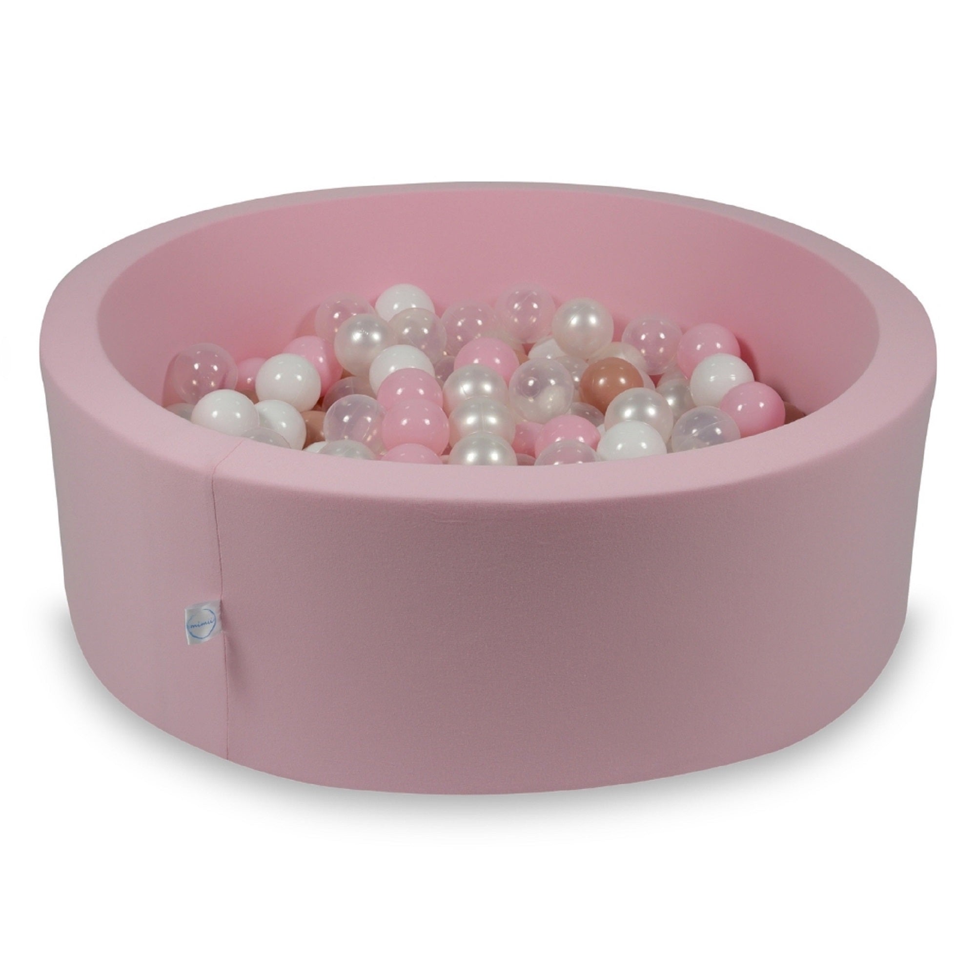 Piscine à balles en Rose poudré 90x30 cm avec 200 balles
