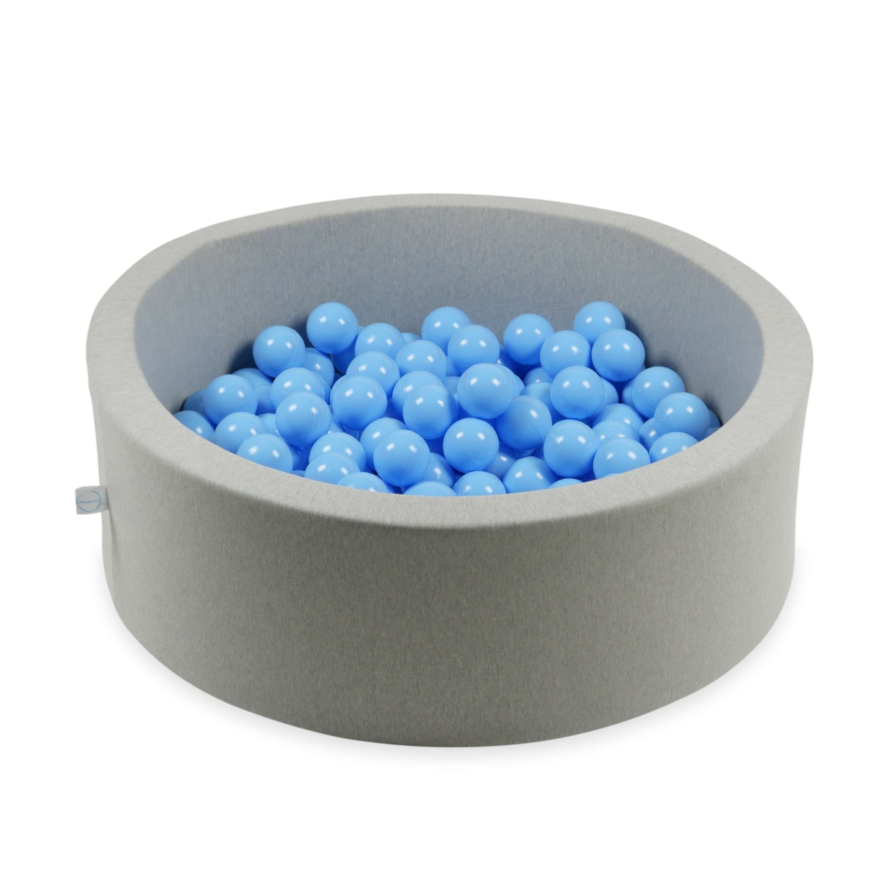 Balles de jeu ø7cm 300 pièces cyan clair