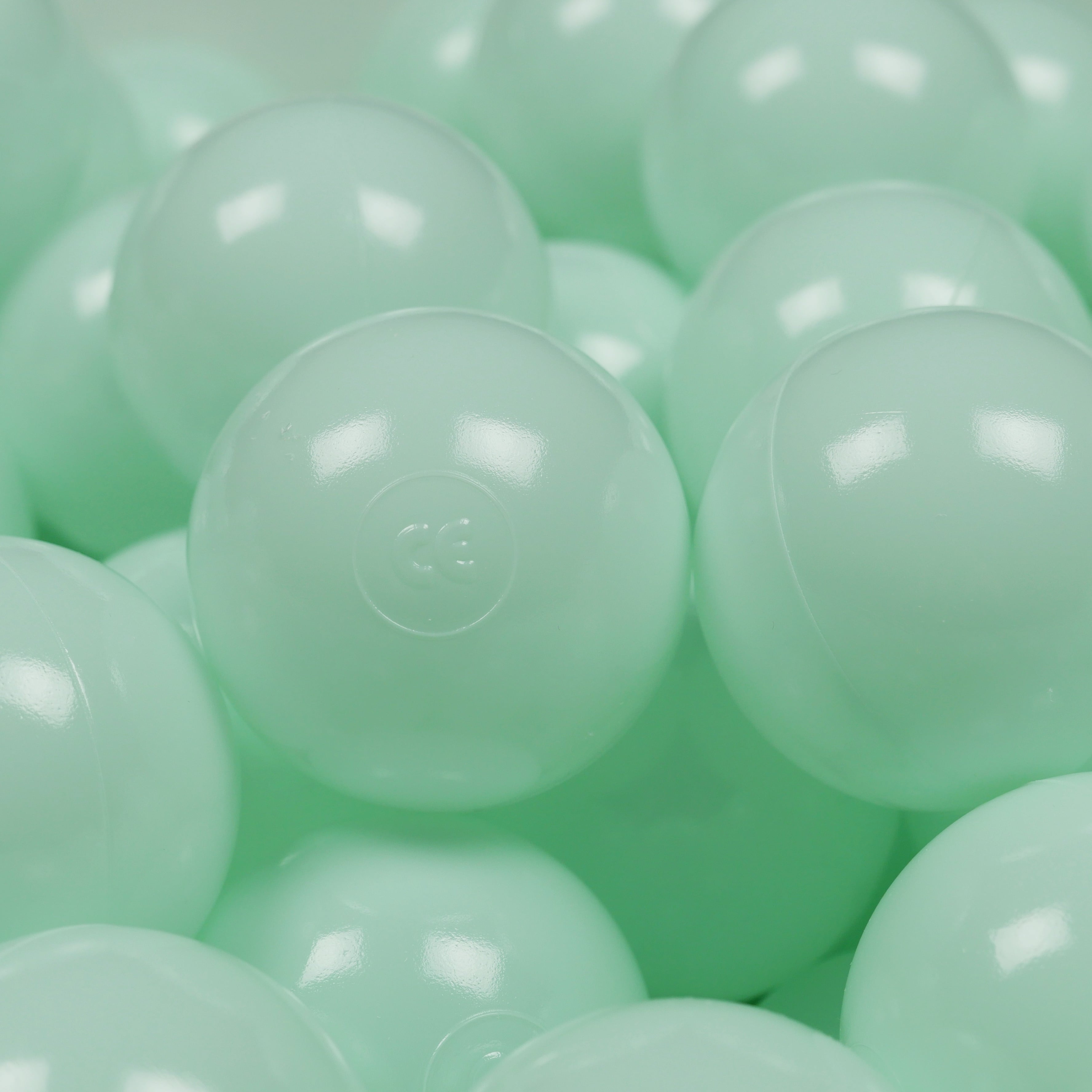 Play balls ø7cm 50 pieces light mint