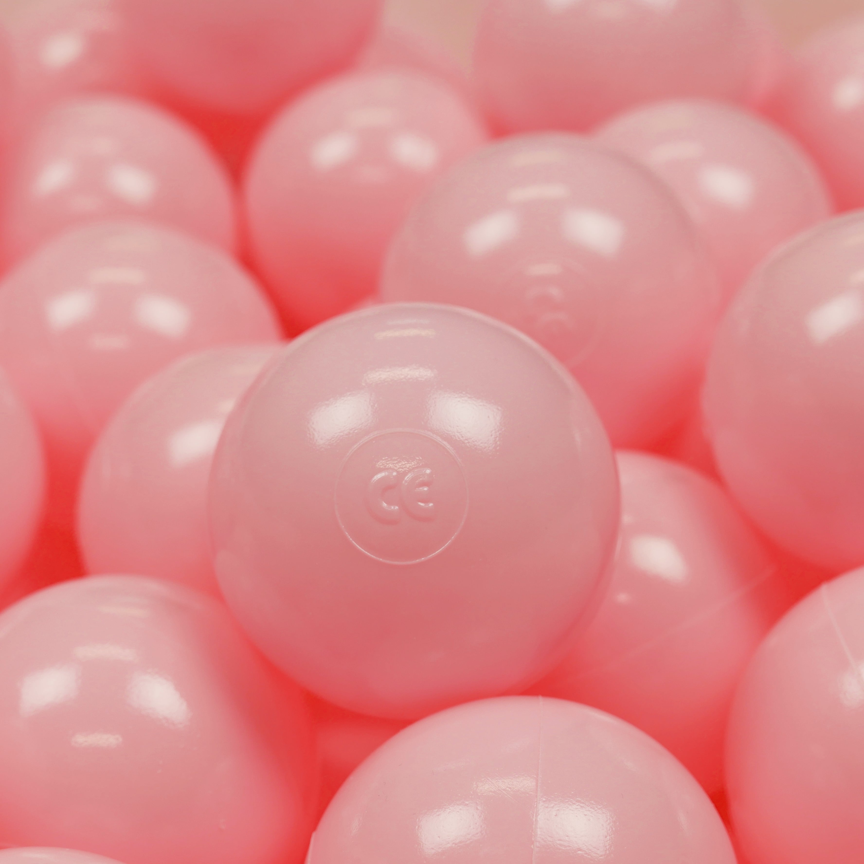 Game balls ø7cm 200 pieces light pink