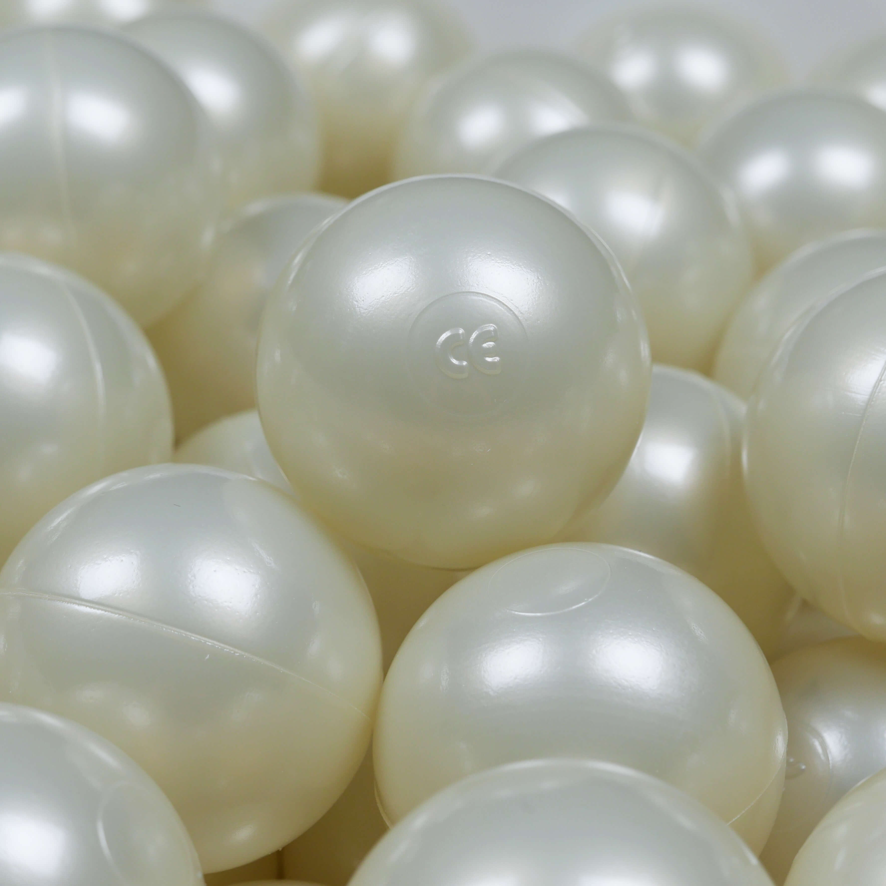 Play balls ø7cm 150 pieces light gold