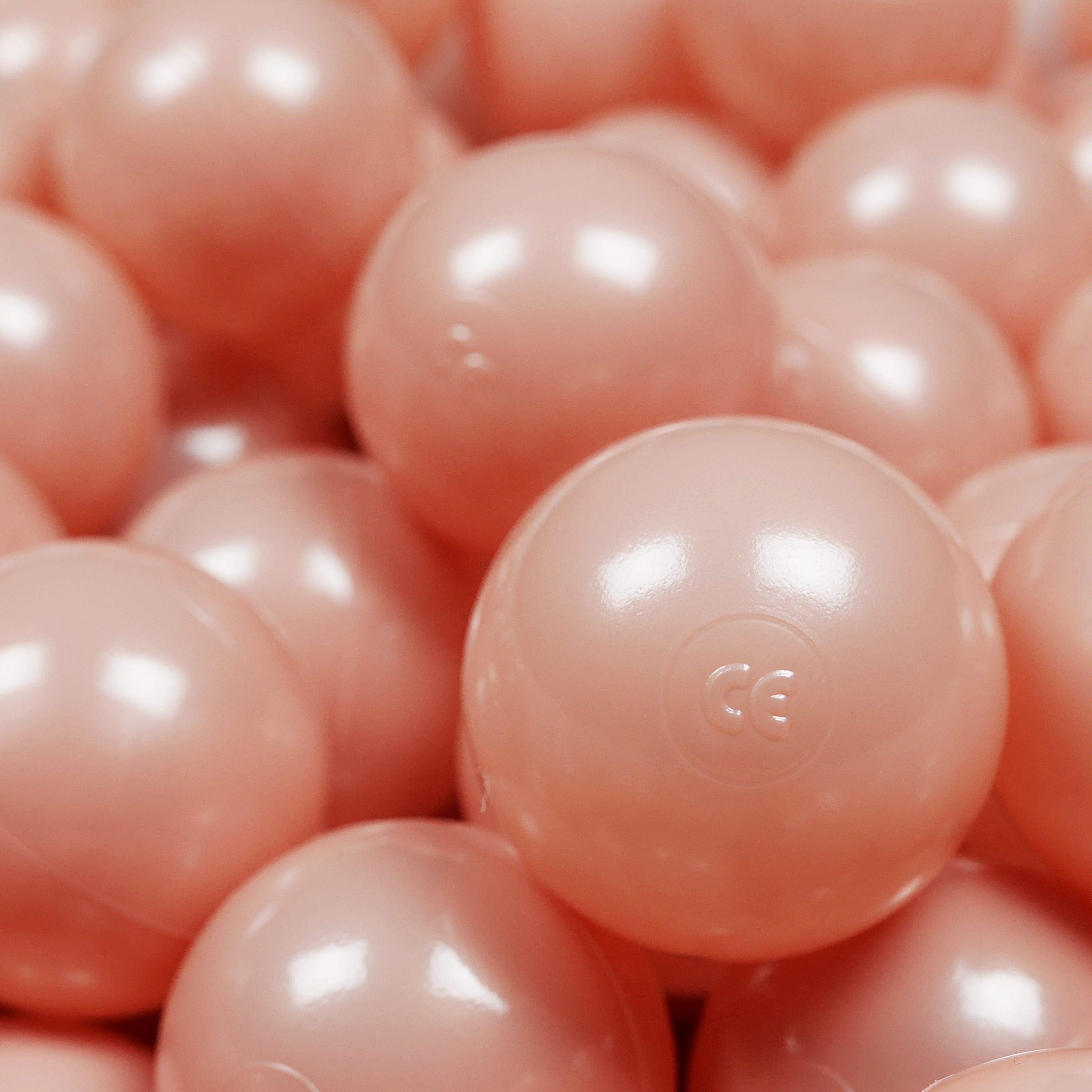 Play balls ø7cm 50 pieces rose gold