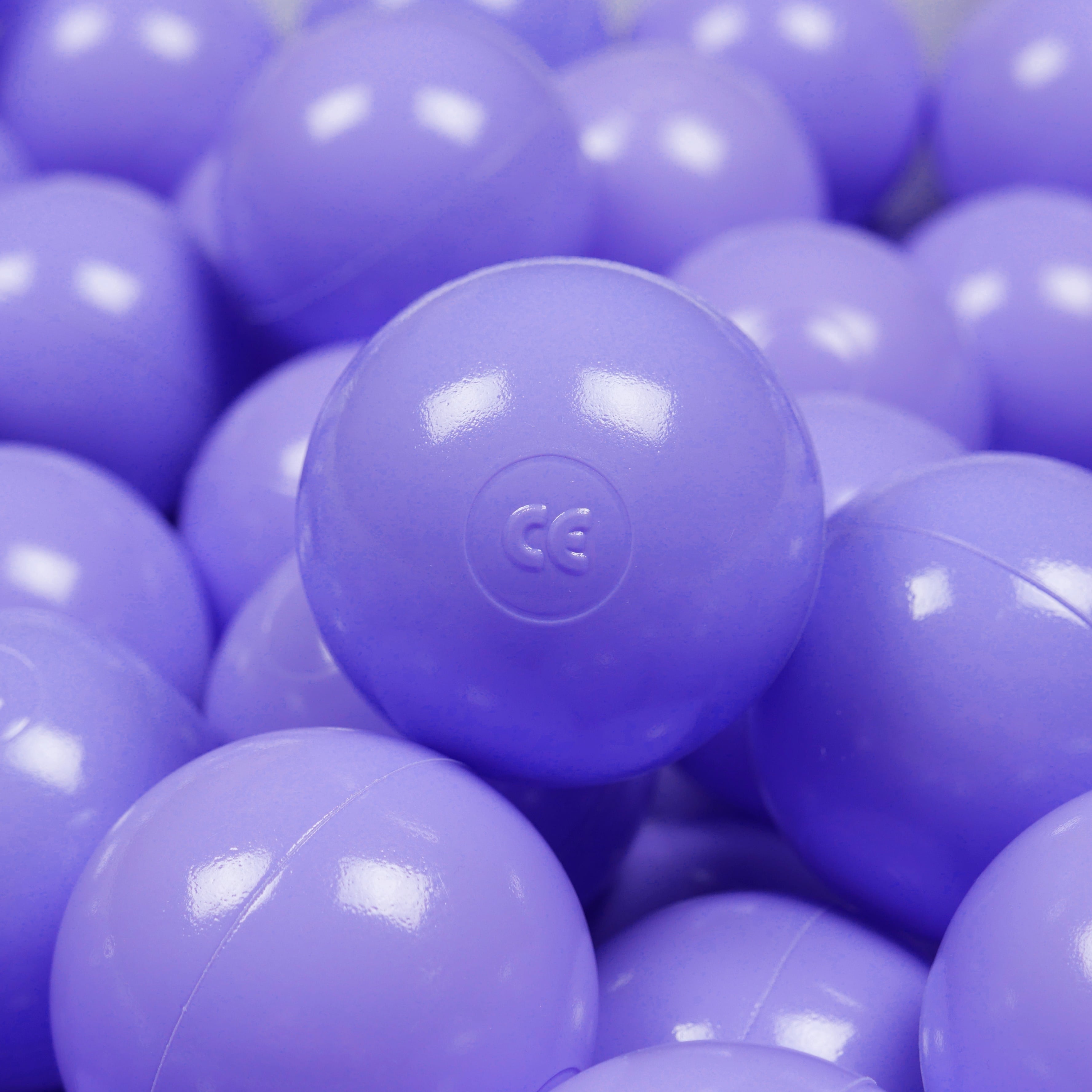 Game balls ø7cm 200 pieces heather