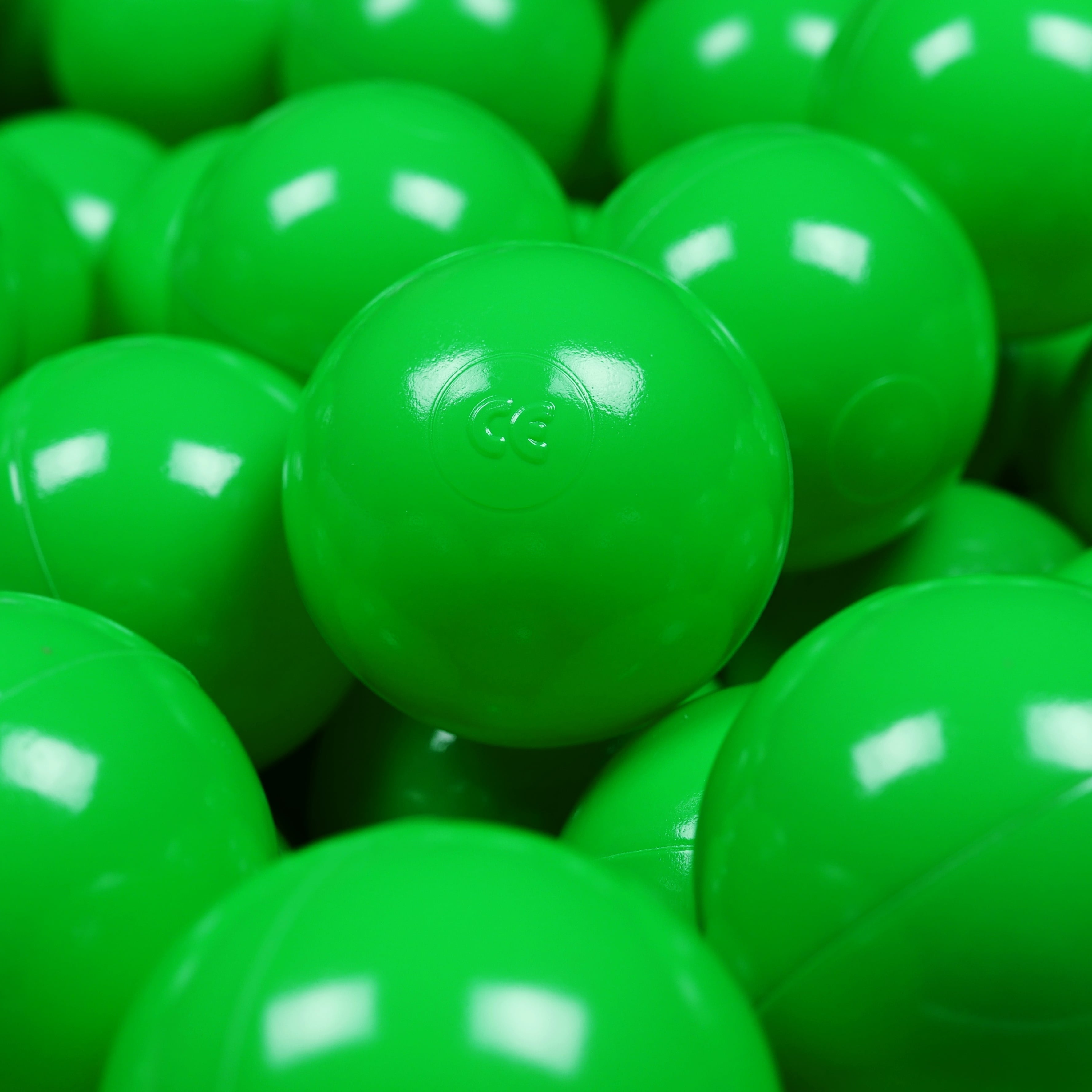 Balles de jeu ø7cm 50 pièces vert