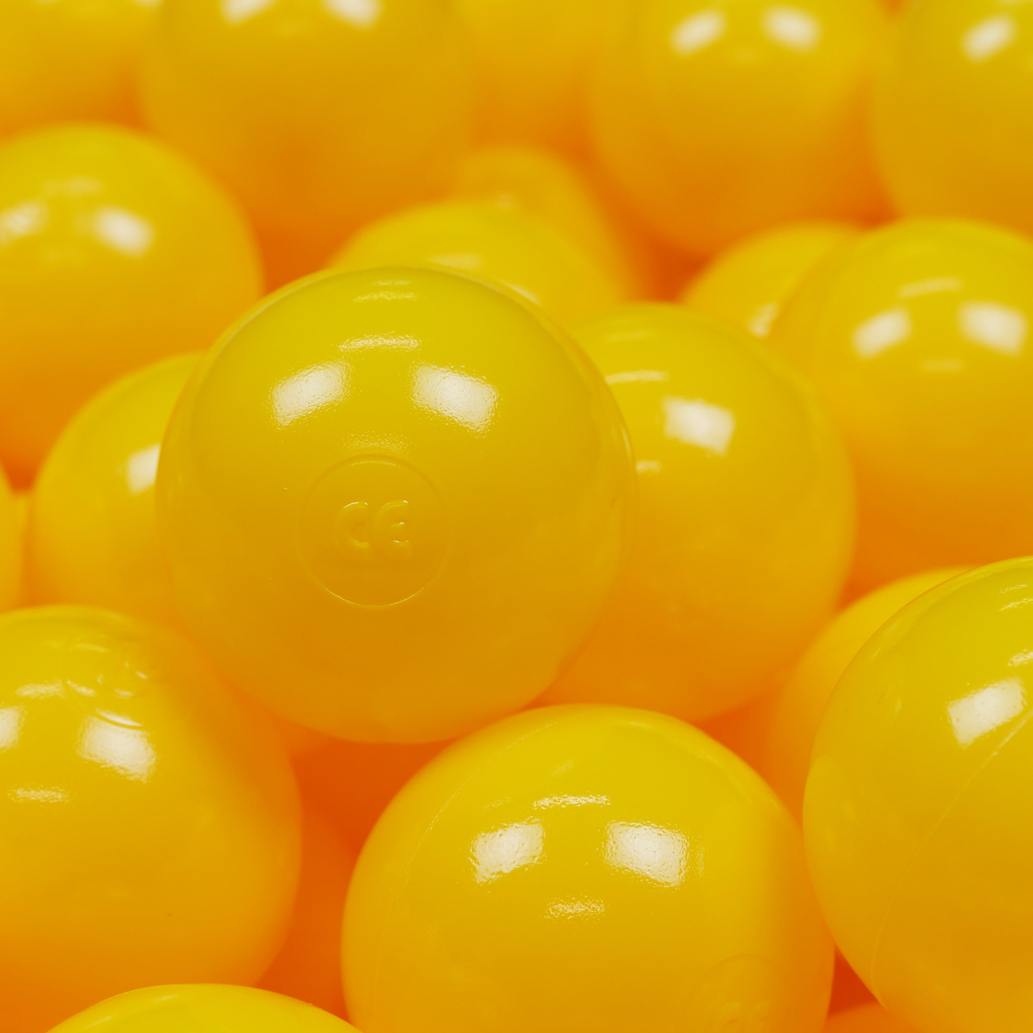 Game balls ø7cm 100 pieces yellow