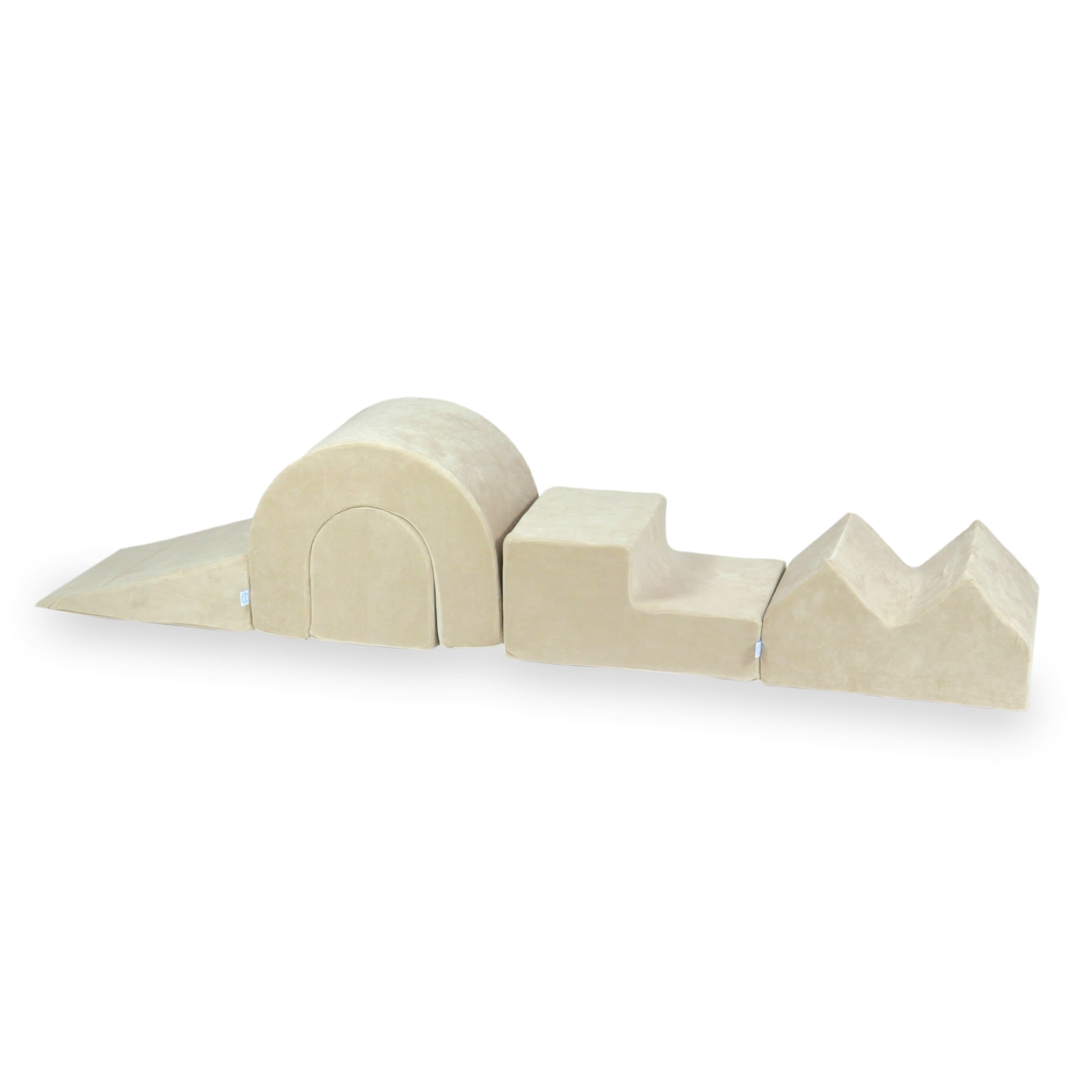 Velvet Soft foam play area - 5 elements