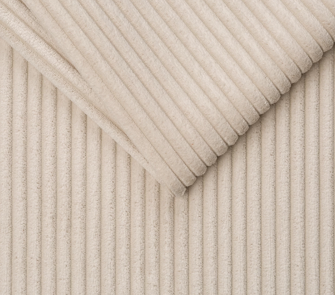 160cm Play Mat for Baby, Round Foldable Corduroy