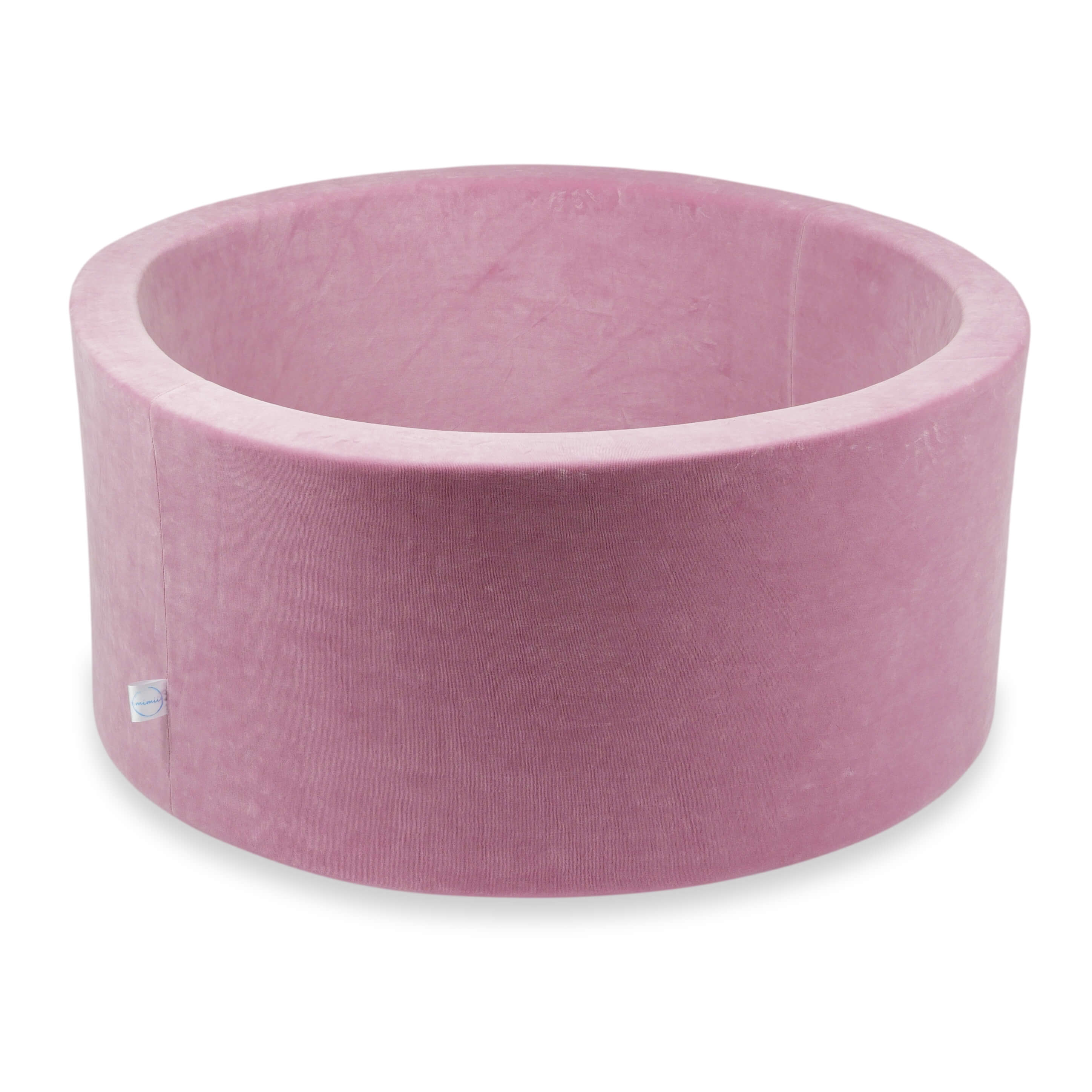 Ball Pit 90x40 velvet soft pink without balls