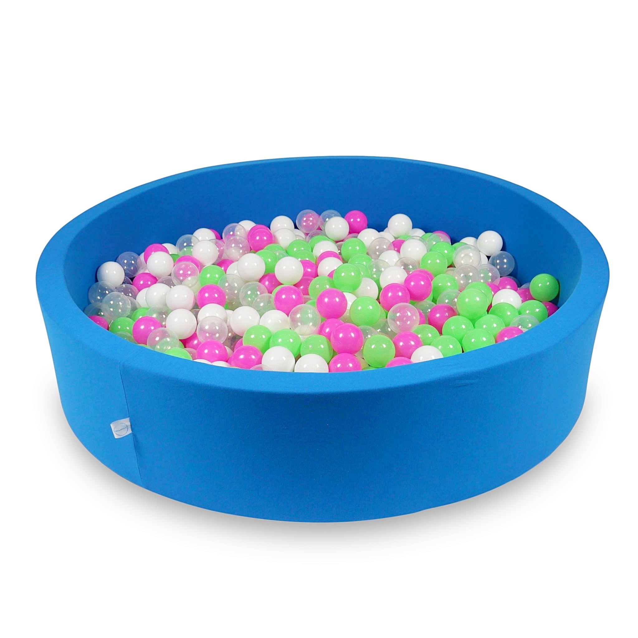Blue ball pit 130x30 cm with 600 balls