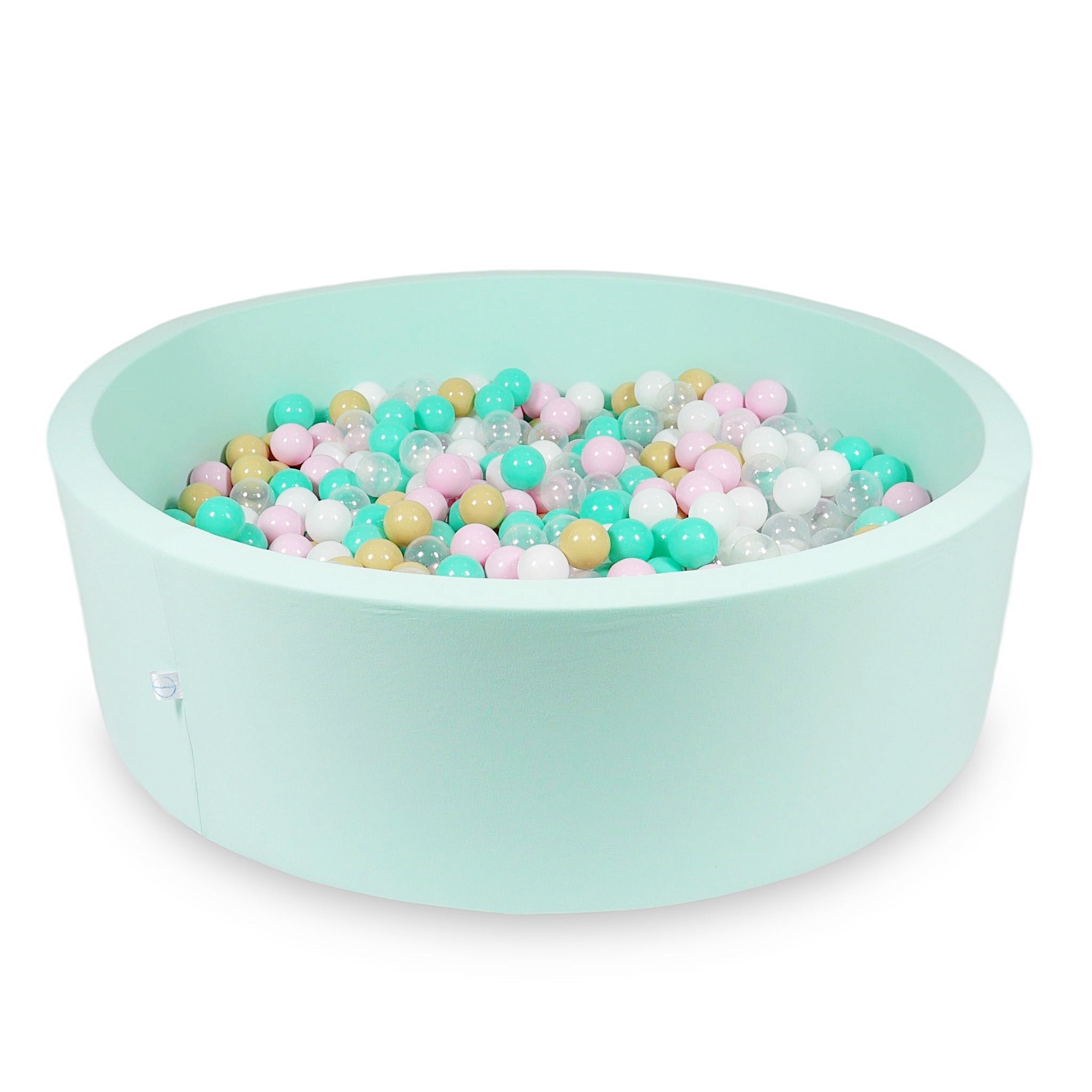 Mint ball pit 130x40 cm with 700 balls