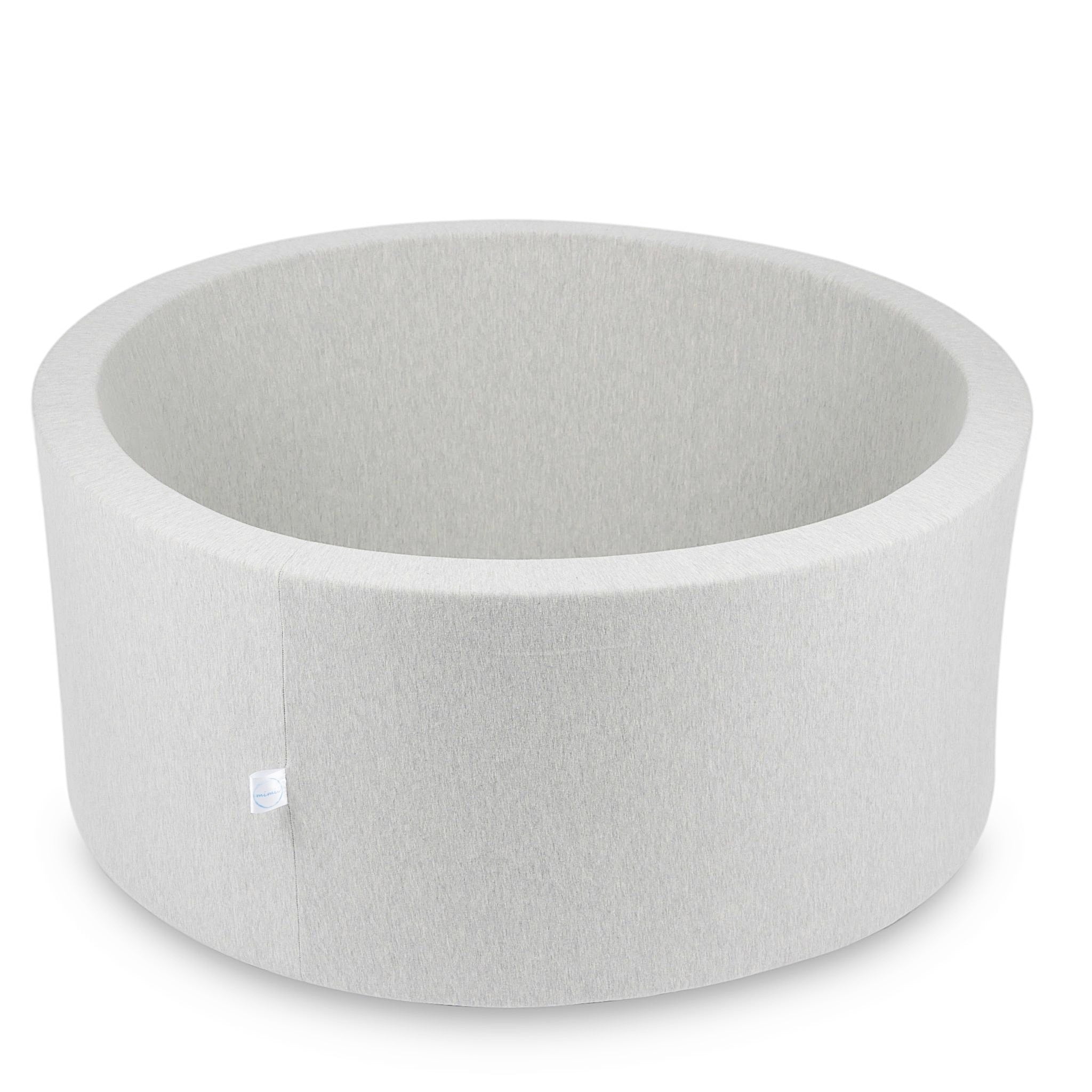 Ball Pit 90x40 cm light gray without balls