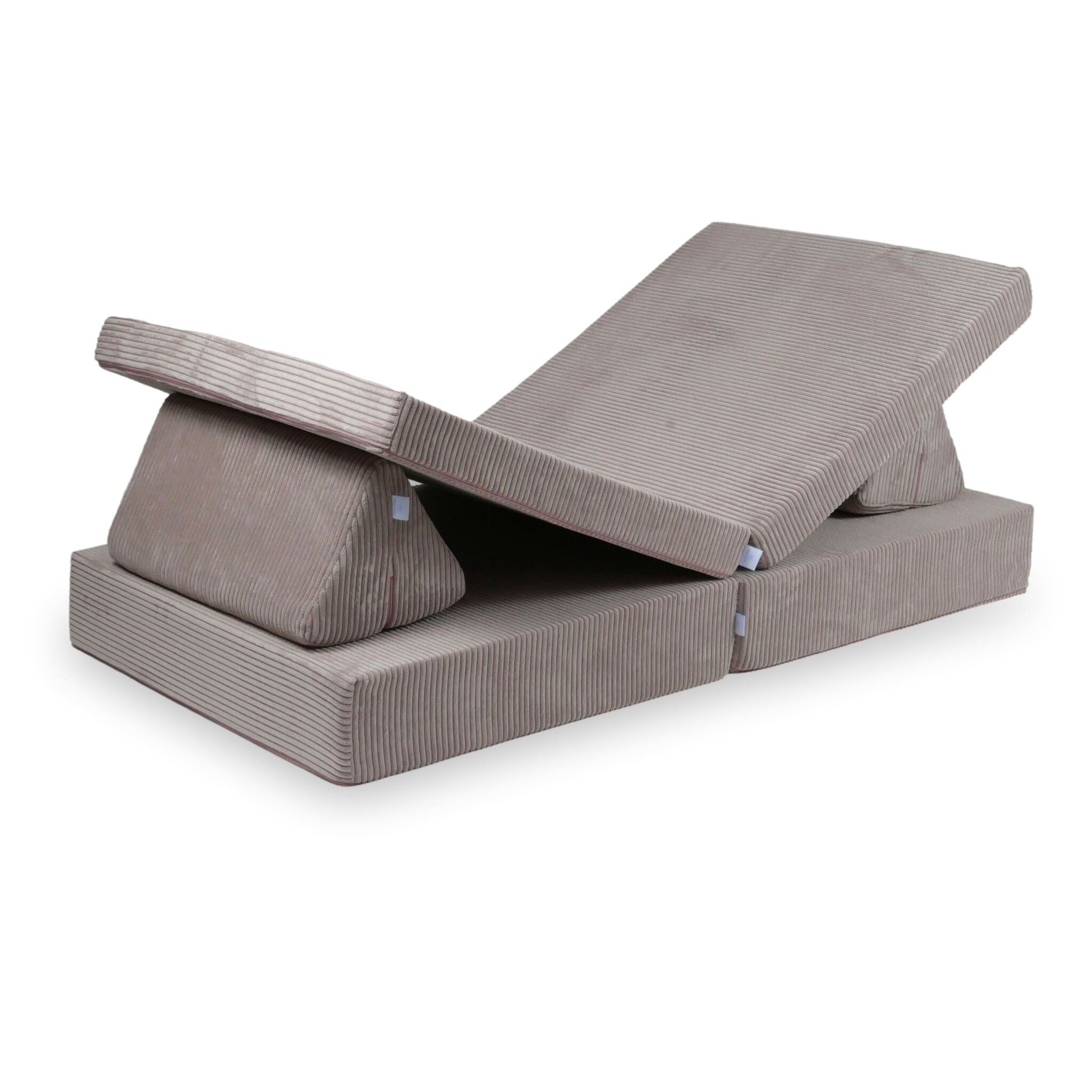 Montessori-Spielsofa aus Cord-Samt