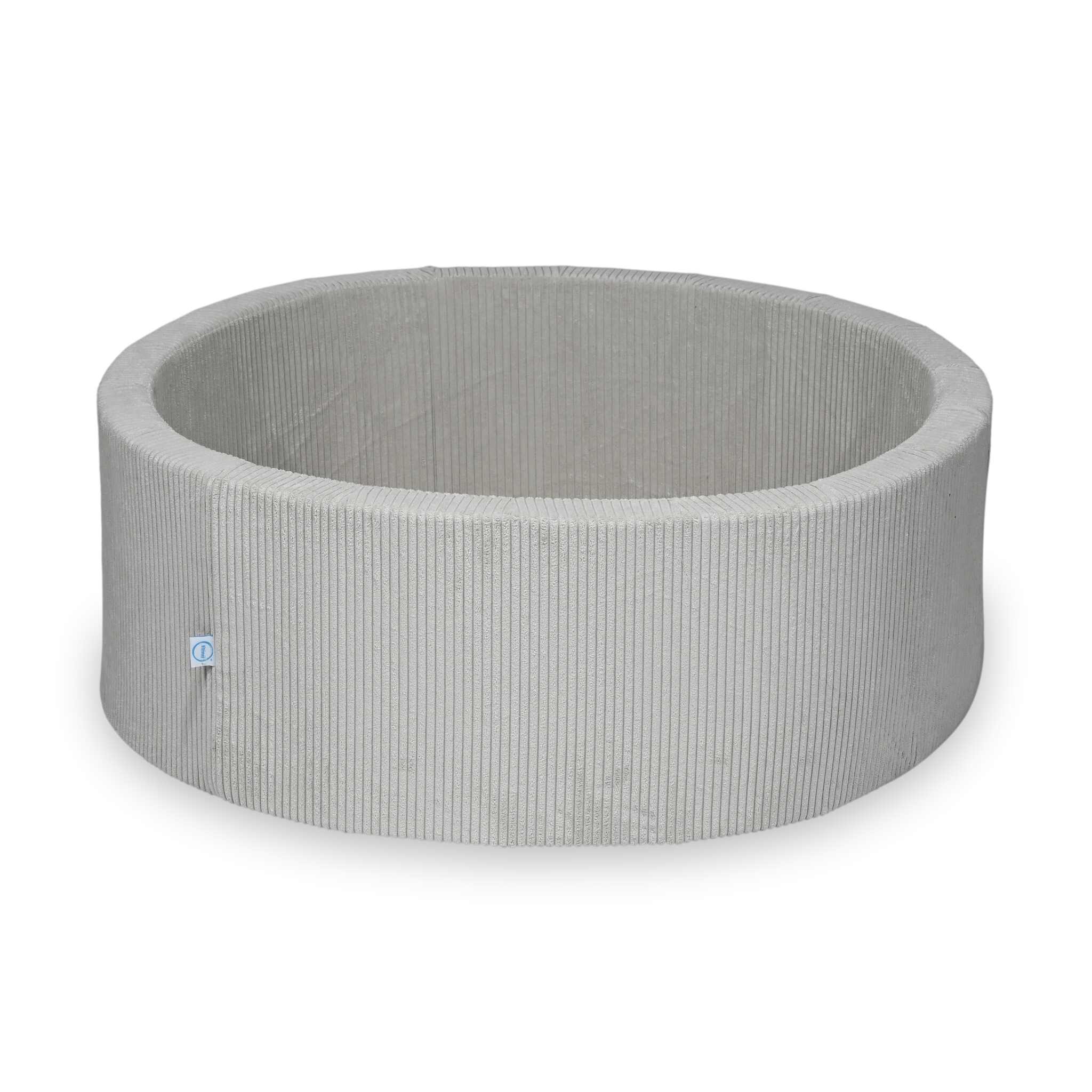 Ball Pit 110x40 Corduroy Gray without balls