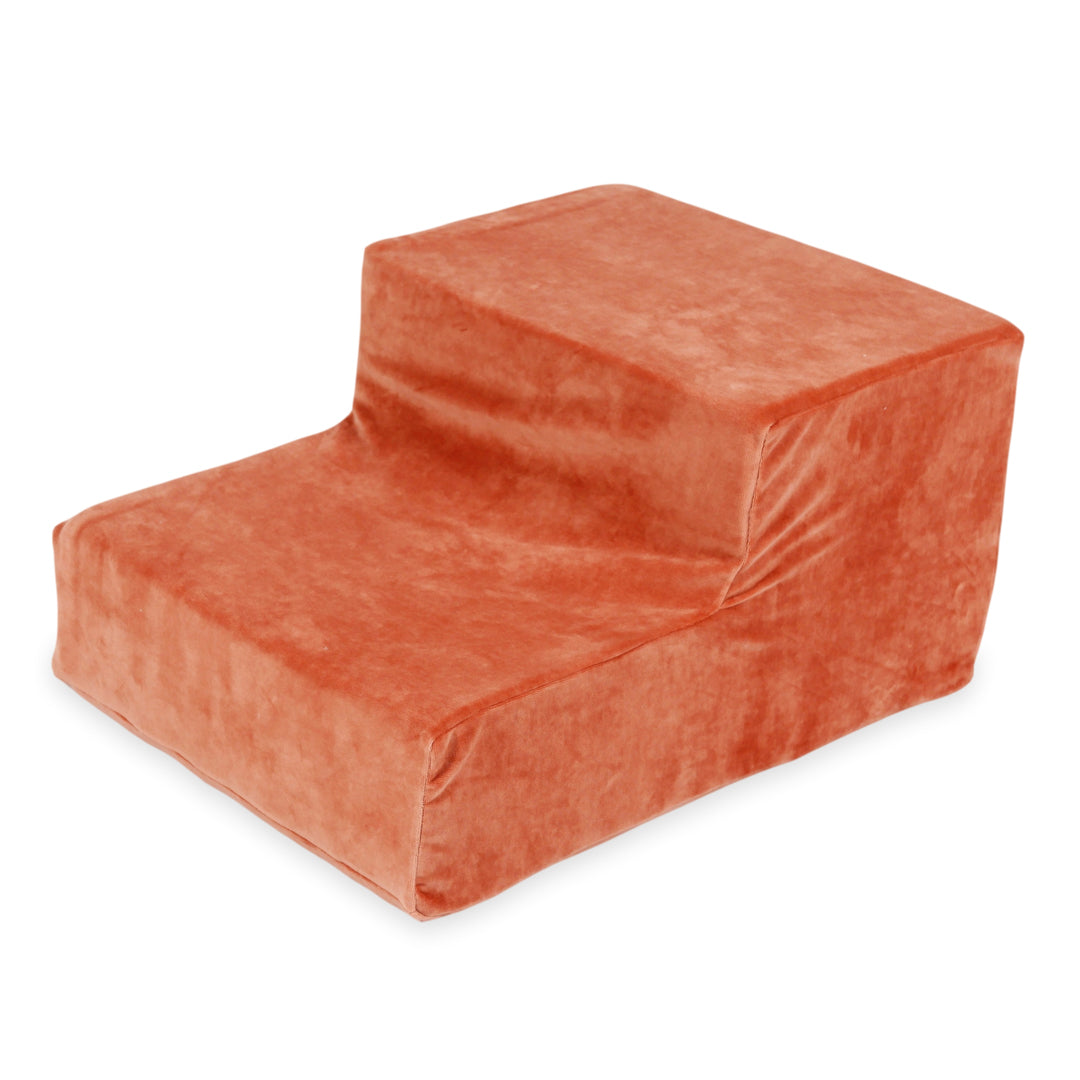 Foam steps for velvet soft playground