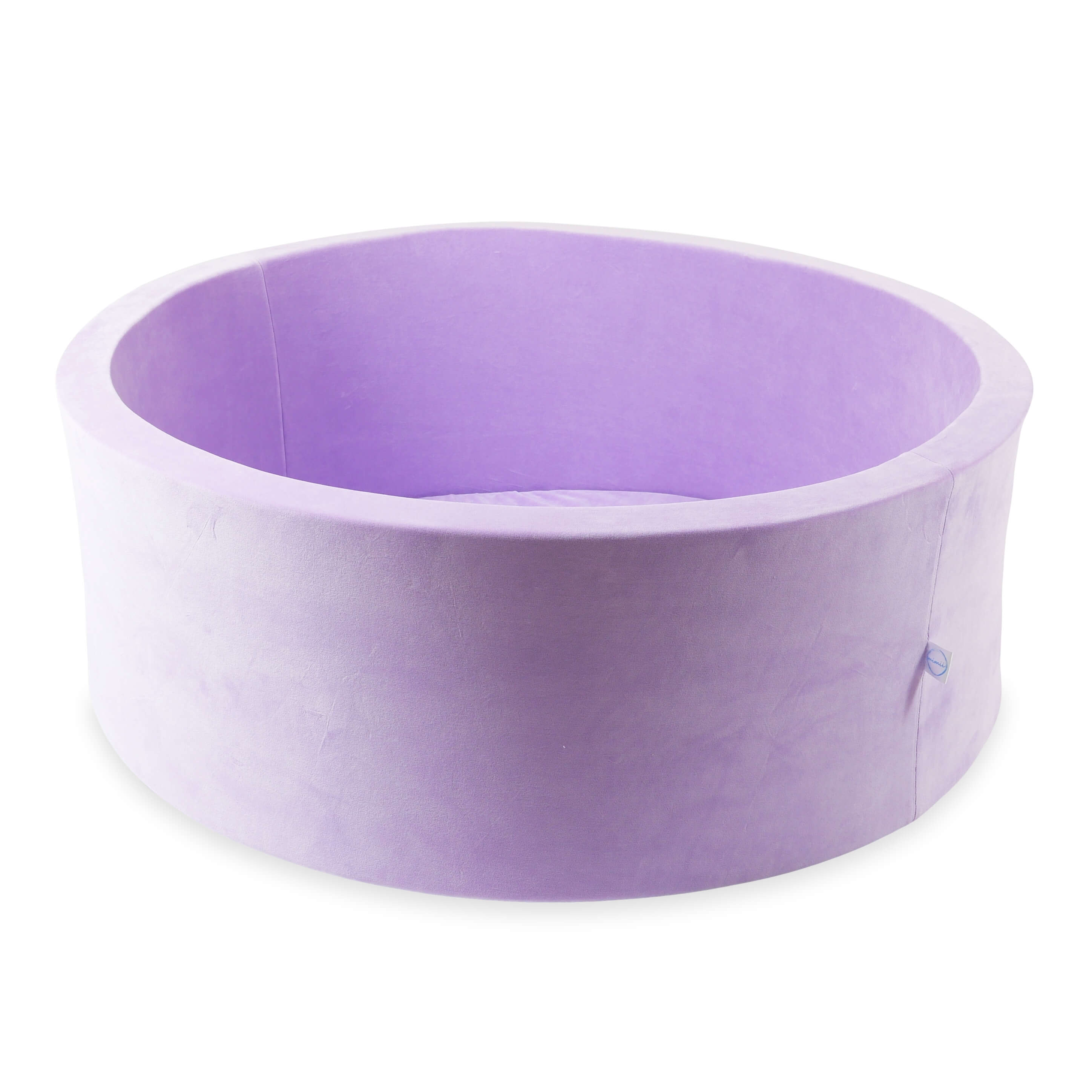 Velvet soft lilac ball pit 110x40 cm without balls