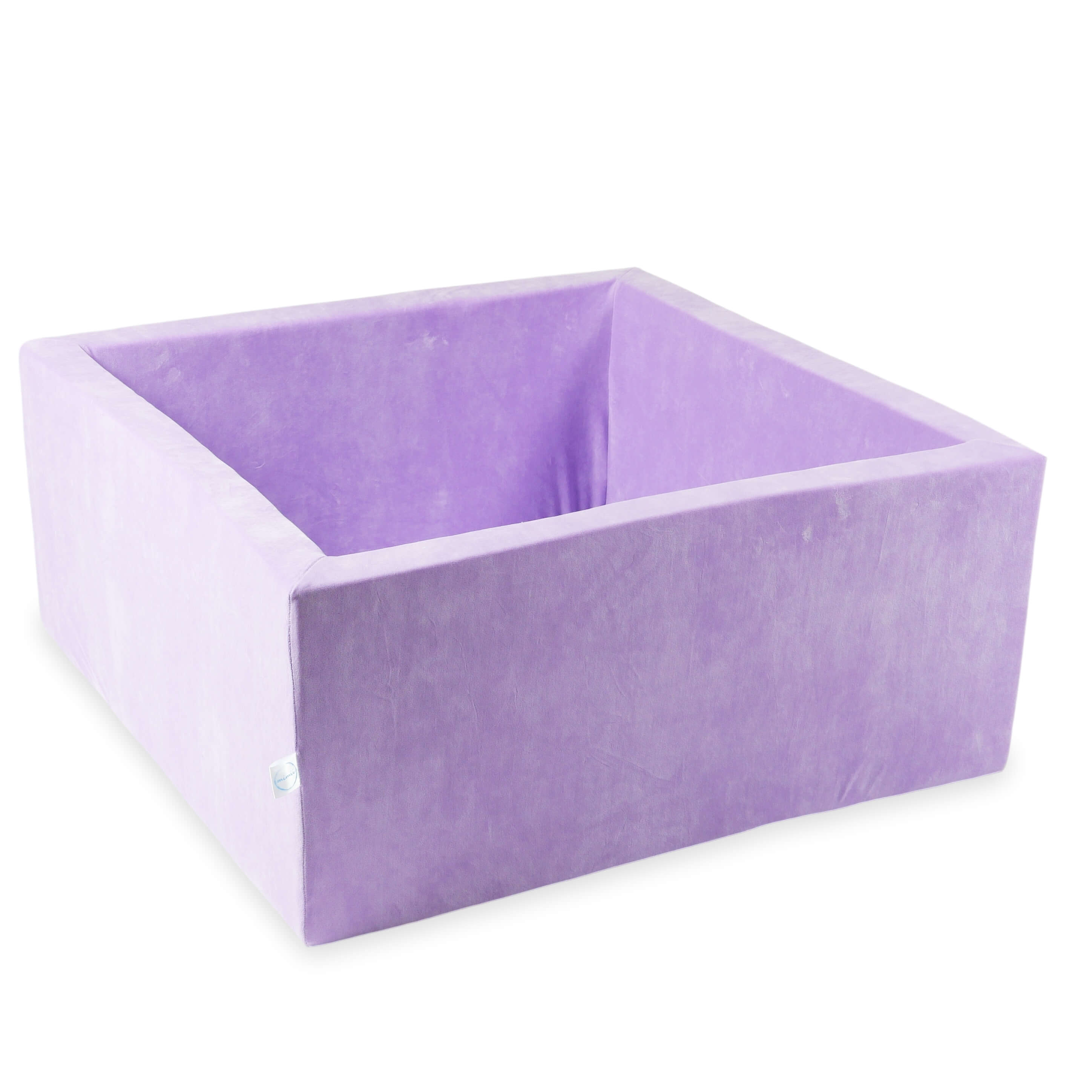 Bällebad quadratisch 90x90x40 cm Velvet Soft lilac ohne Bälle