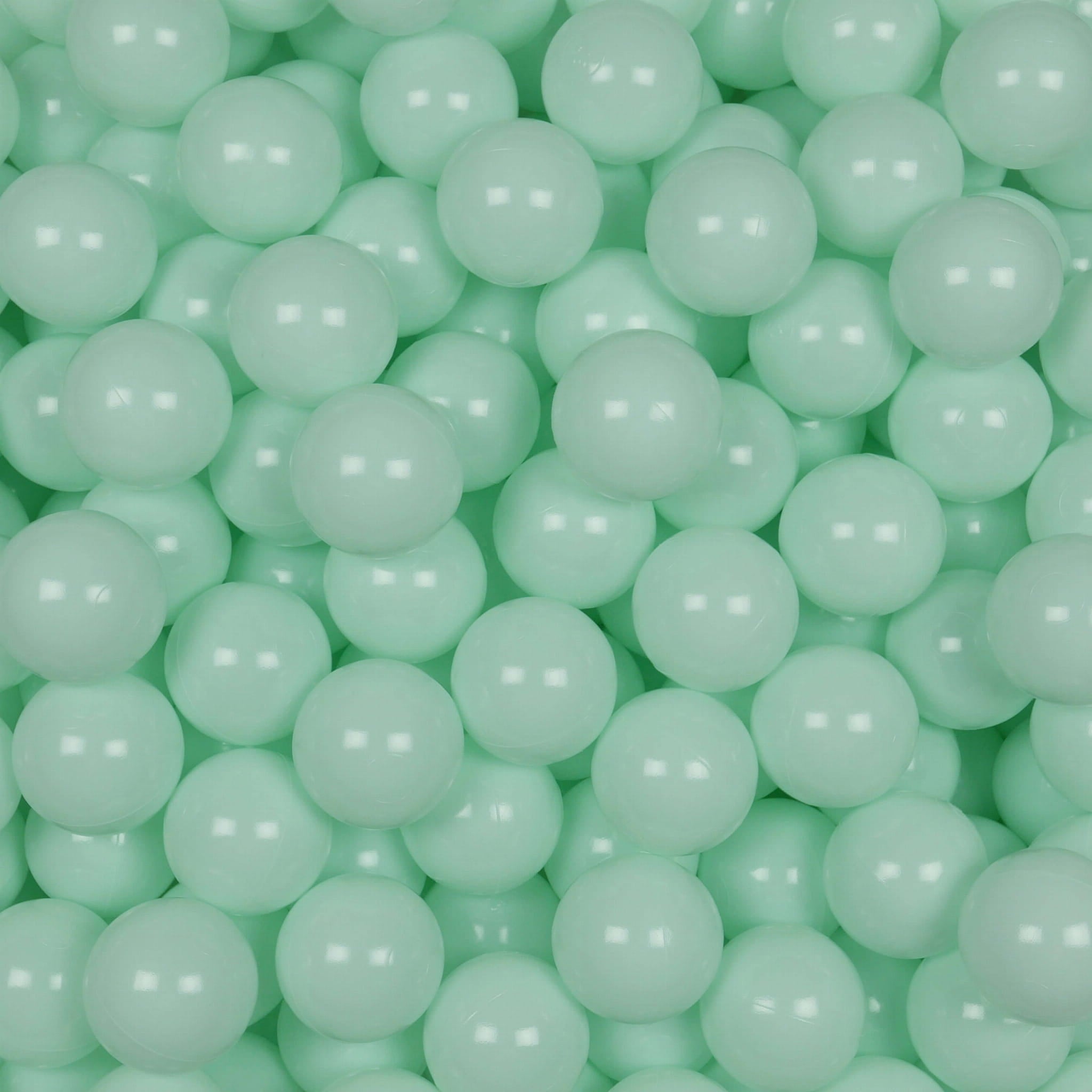Play balls ø7cm 25 pieces light mint