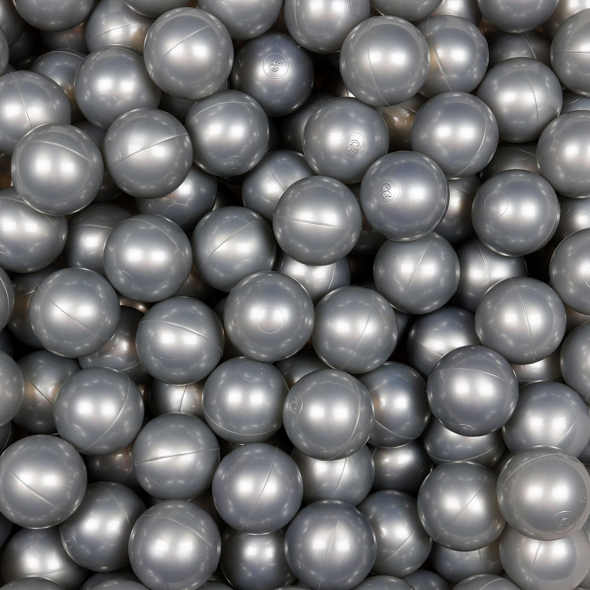 Balles de jeu ø7cm 500 pièces argent
