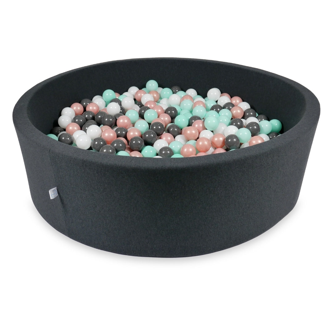 Graphite ball pit 130x40 cm with 700 balls