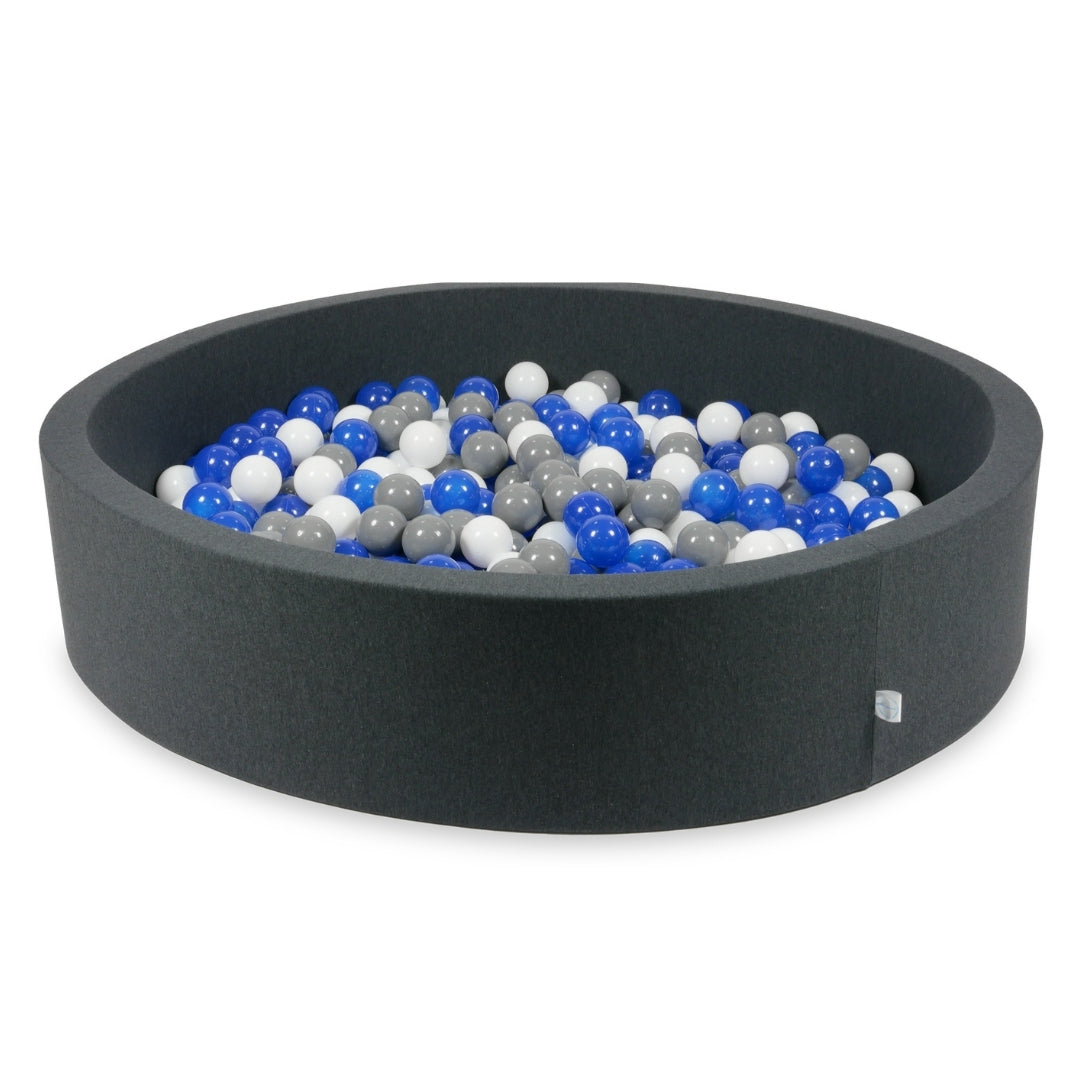 Graphite ball pit 130x30 cm with 600 balls