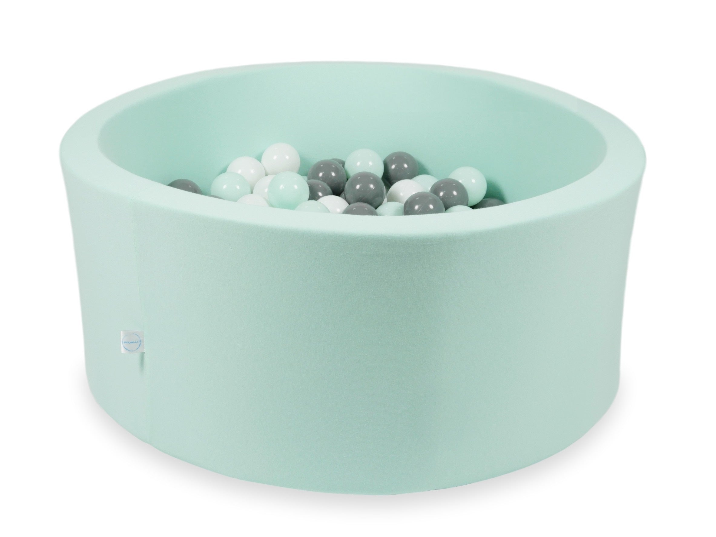 Bällebad in Mint 90x40 cm mit 300 Bällen