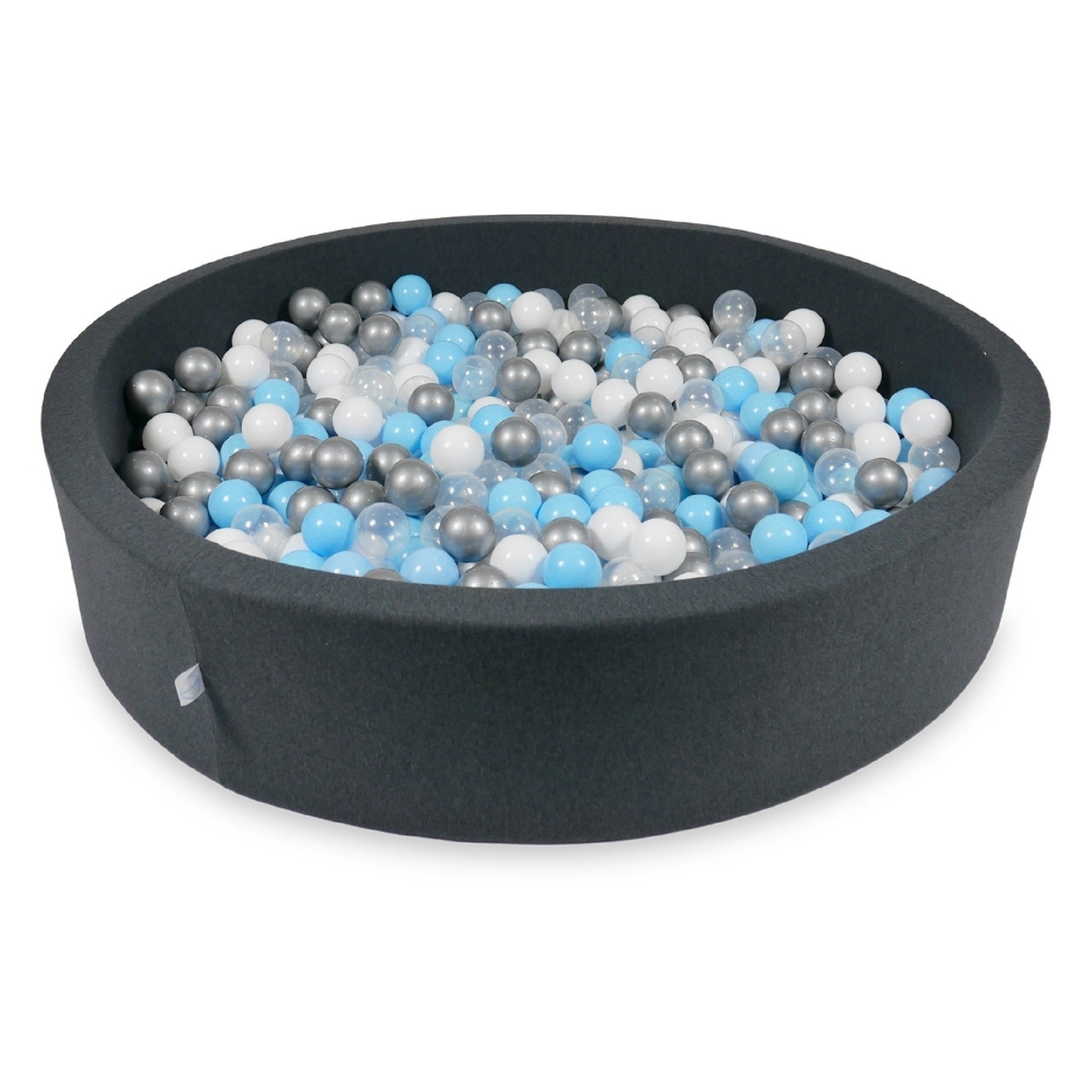 Graphite ball pit 130x30 cm with 600 balls