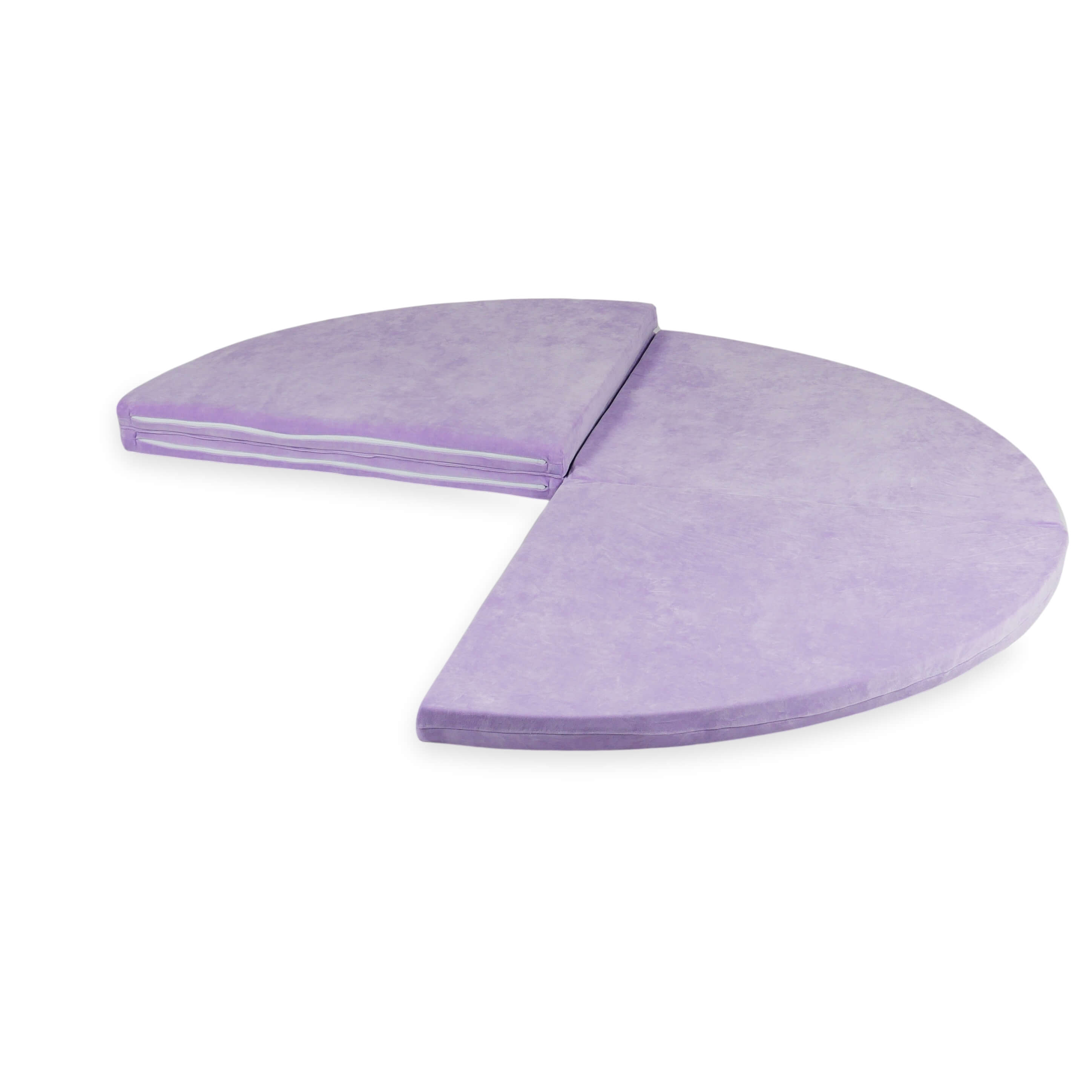 Runde Babyspielmatte 160 cm aus weichem Samt