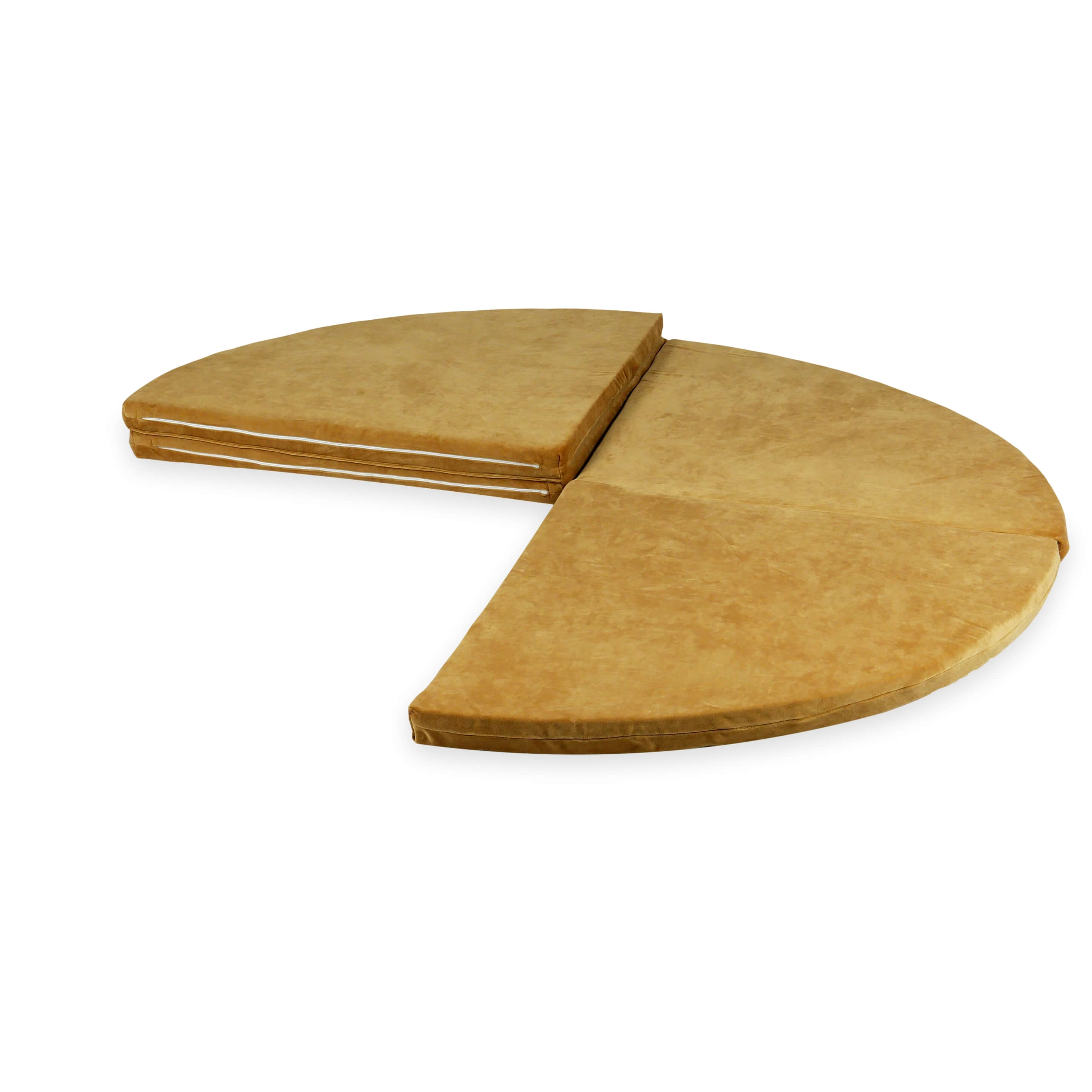 Runde Babyspielmatte 160 cm aus weichem Samt
