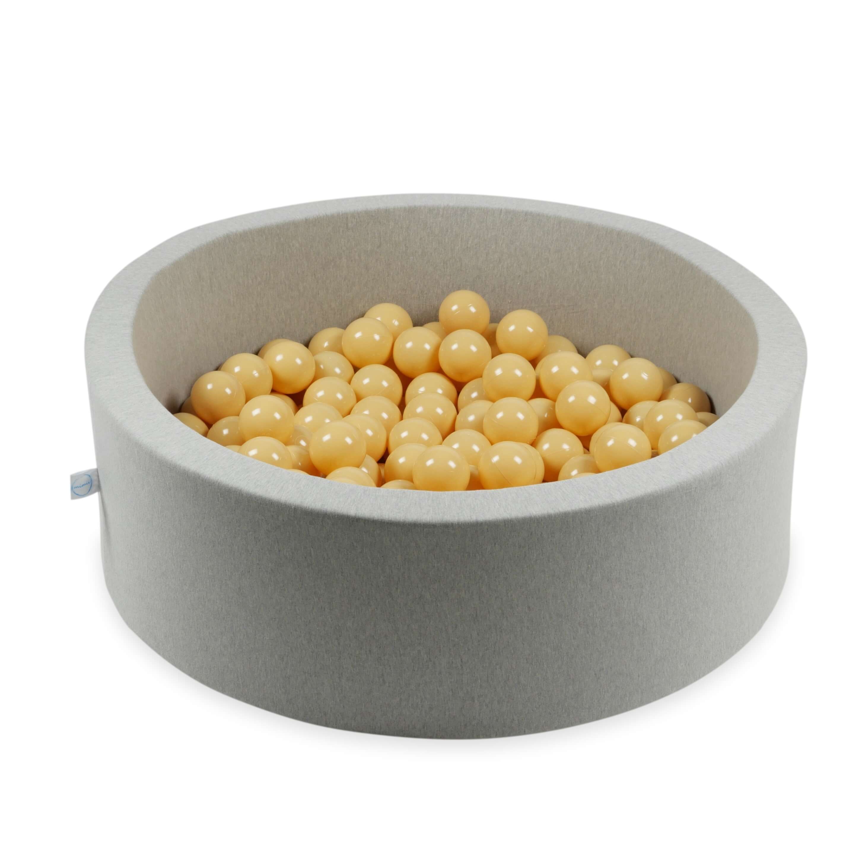 Balles de jeu ø7cm 500 pièces beige