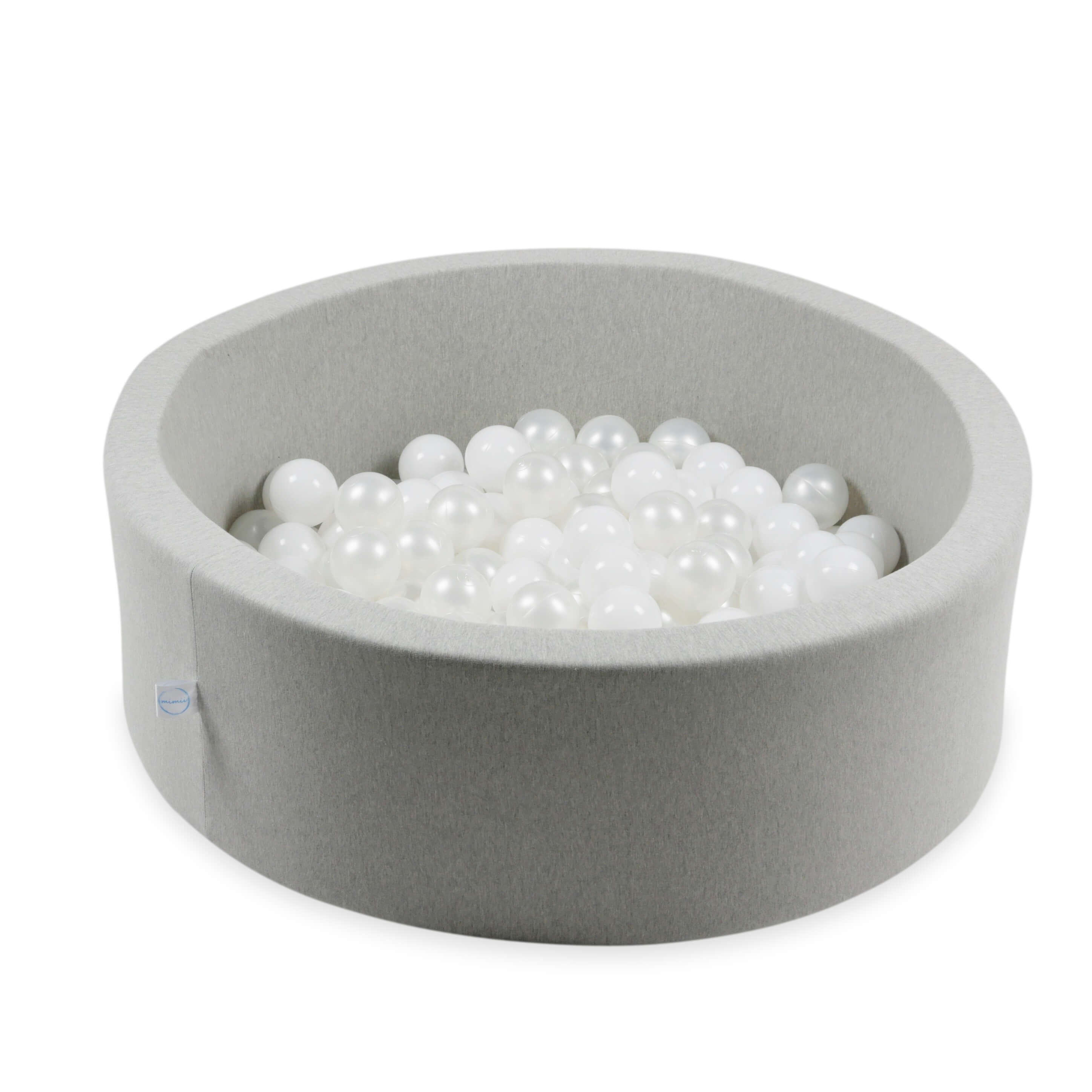 300 weiße Perlmutt-Spielbälle, 7 cm Durchmesser