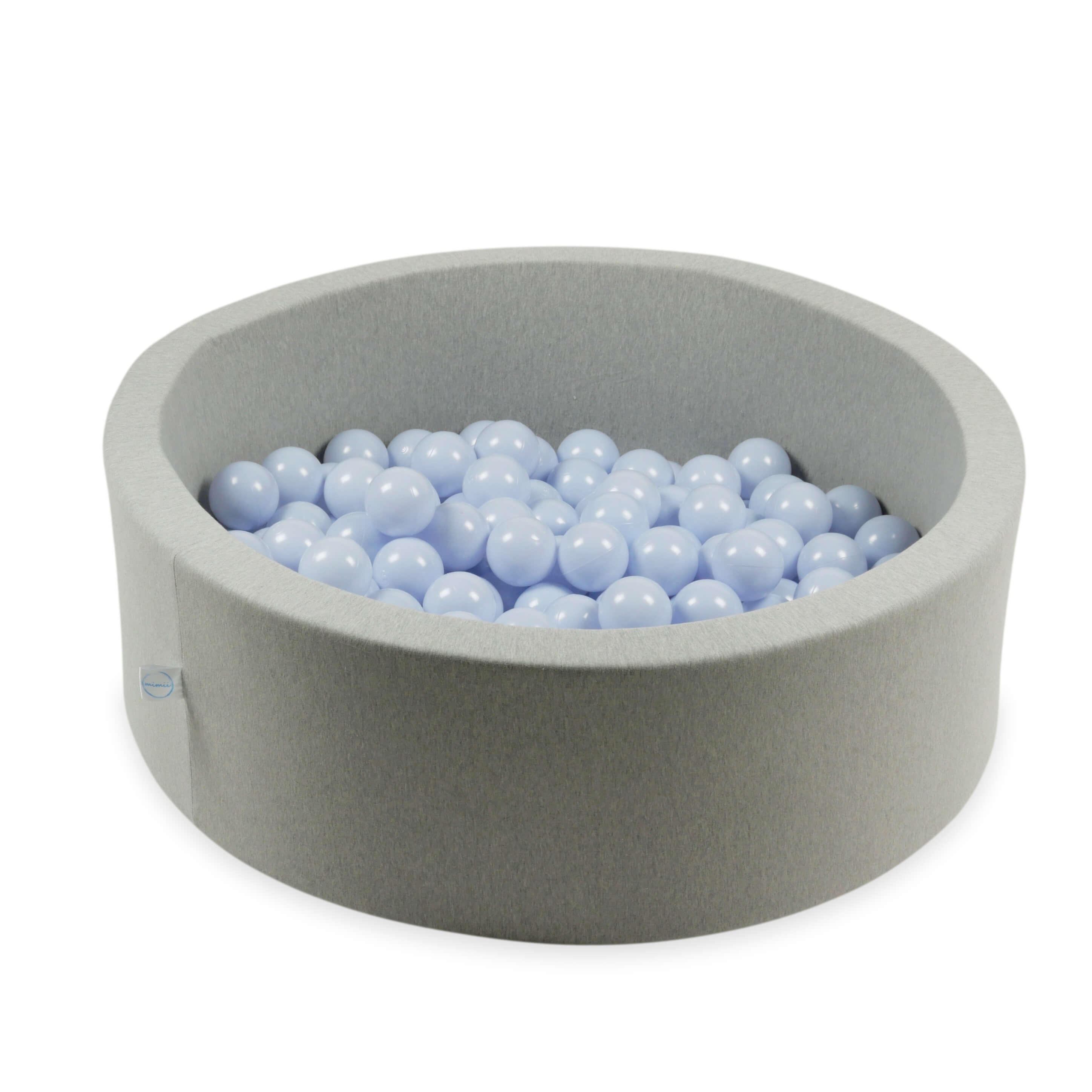 Balles de jeu ø7cm 50 pièces perle bleu clair