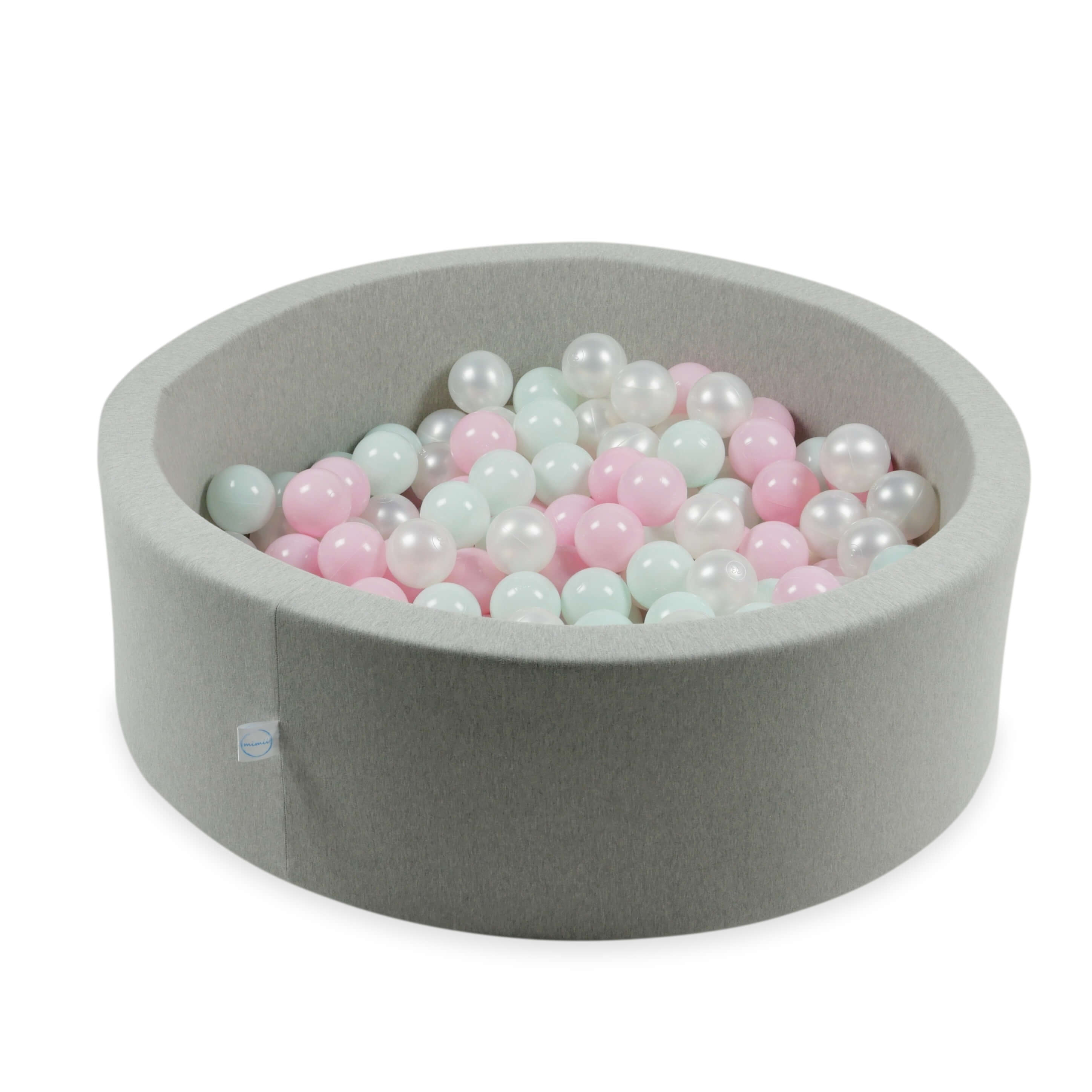 Balles de jeu ø7cm 150 pièces perle, menthe claire, rose clair