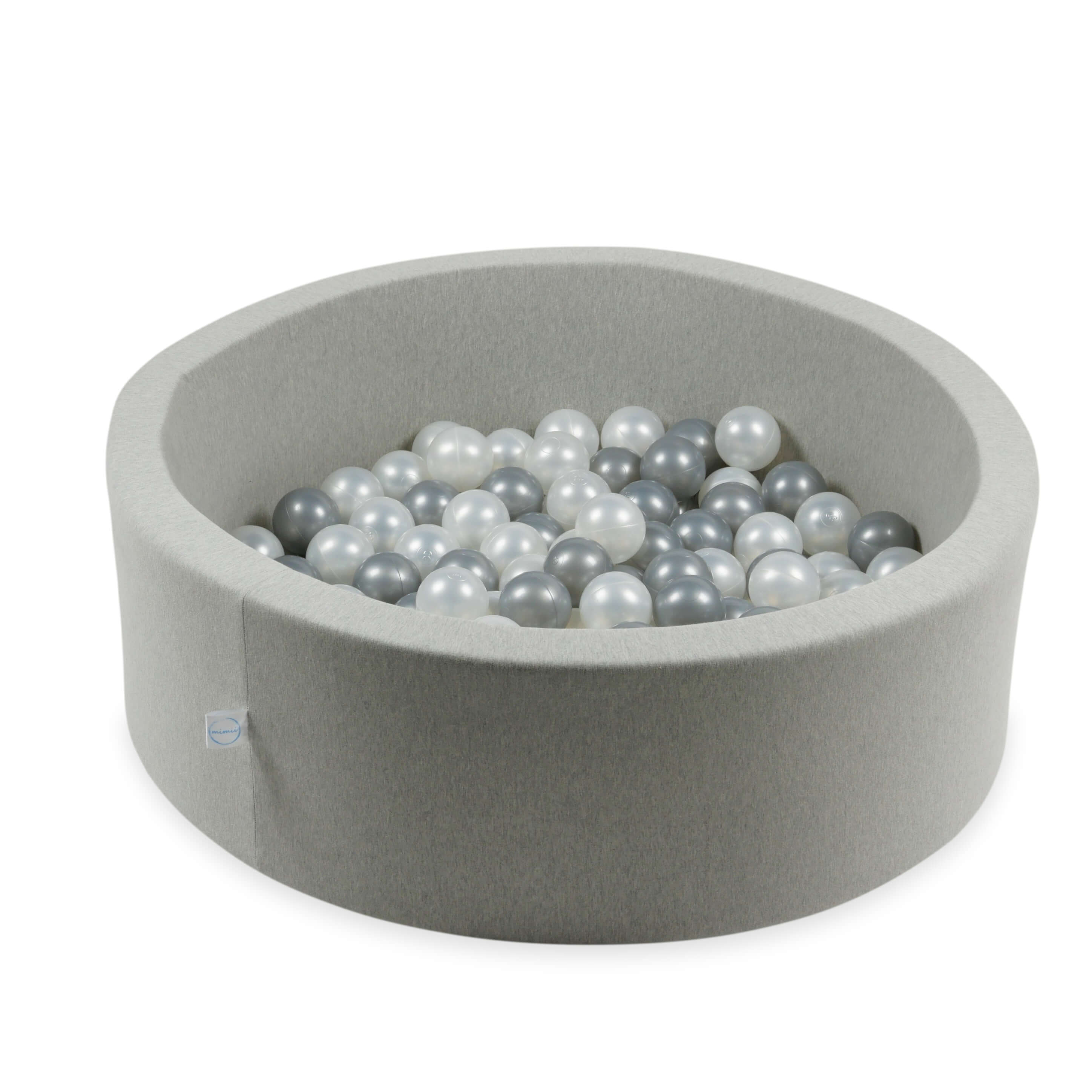 Balles de jeu ø7cm 150 pièces perle, argenté