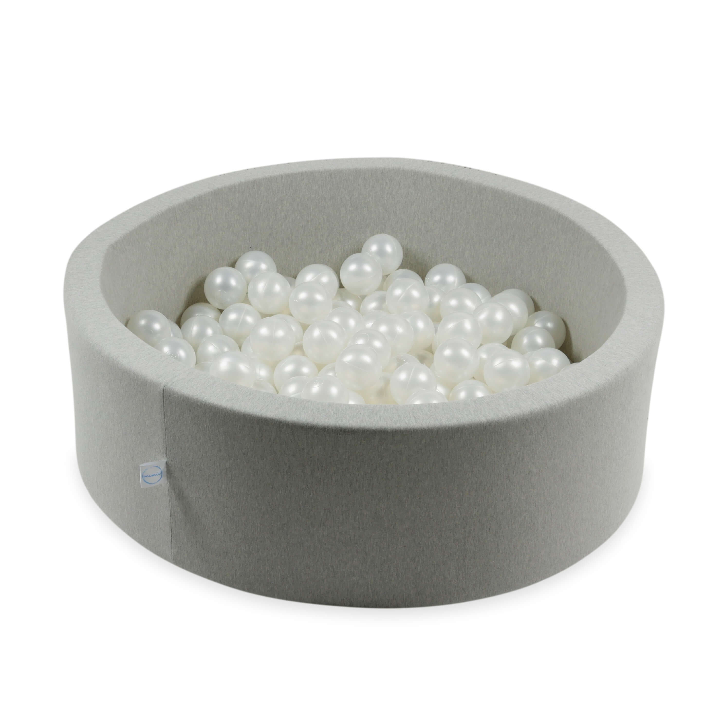200 perlmuttfarbene Spielbälle, 7 cm Durchmesser