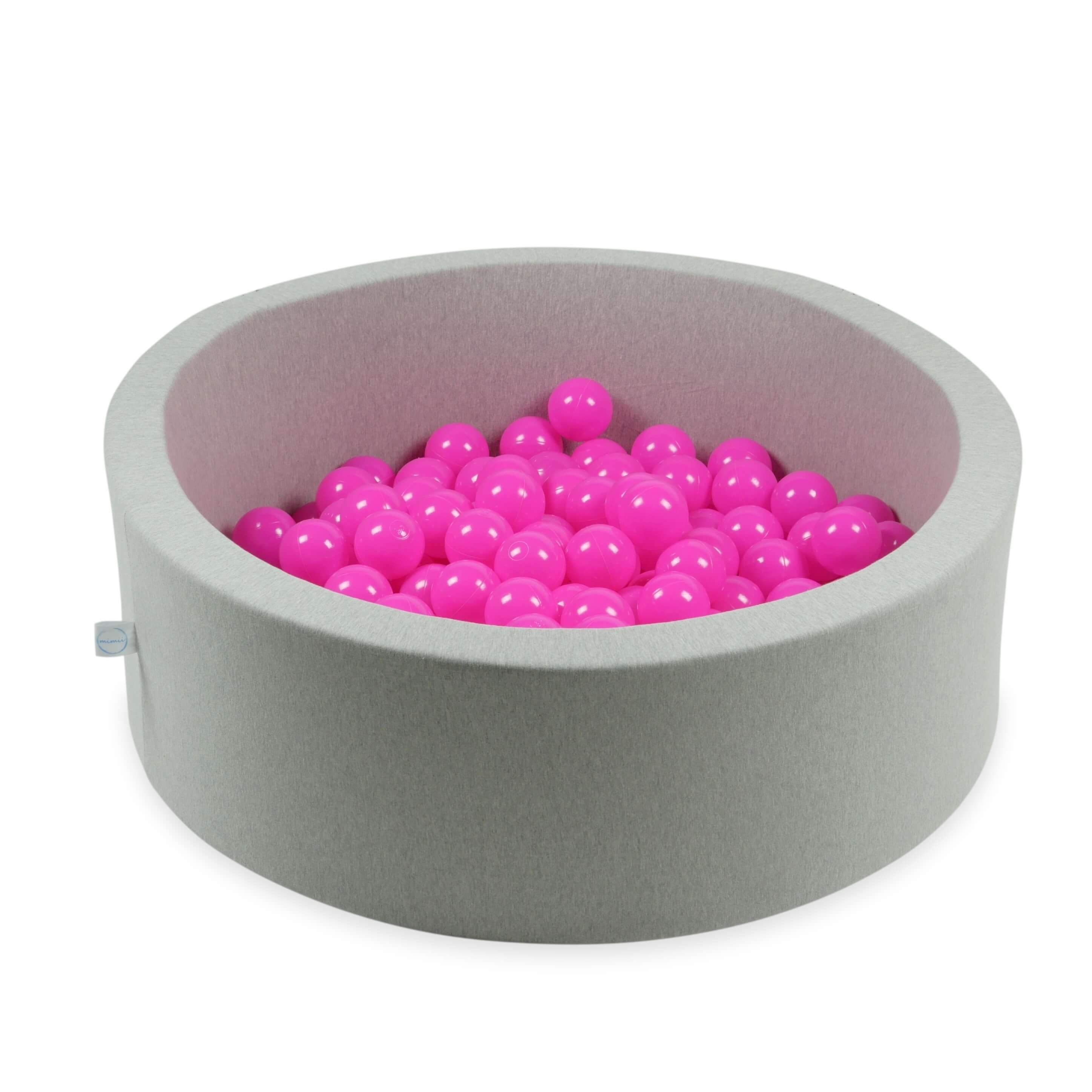 Balles de jeu ø7cm 300 pièces rose