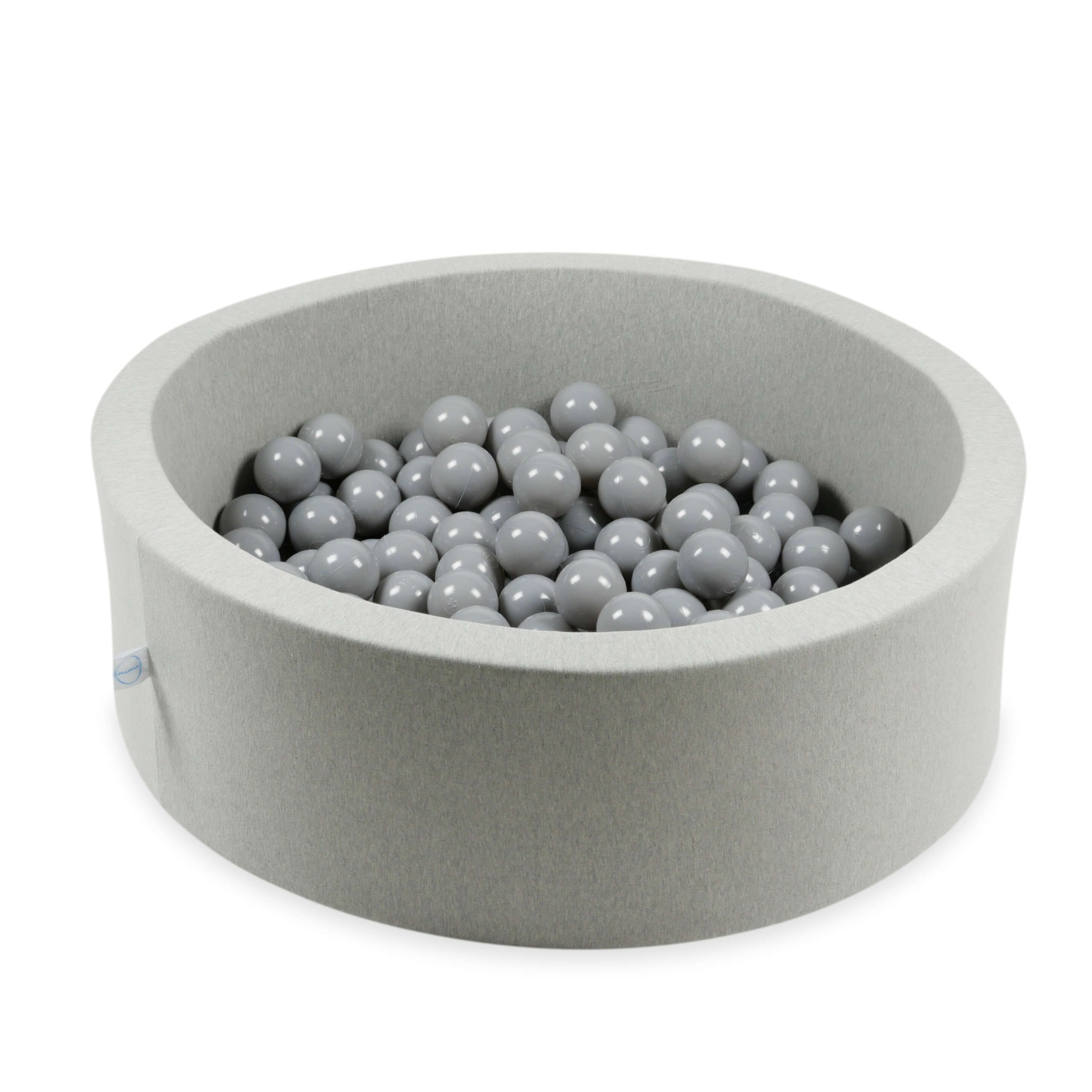 Play balls ø7cm 25 pieces gray
