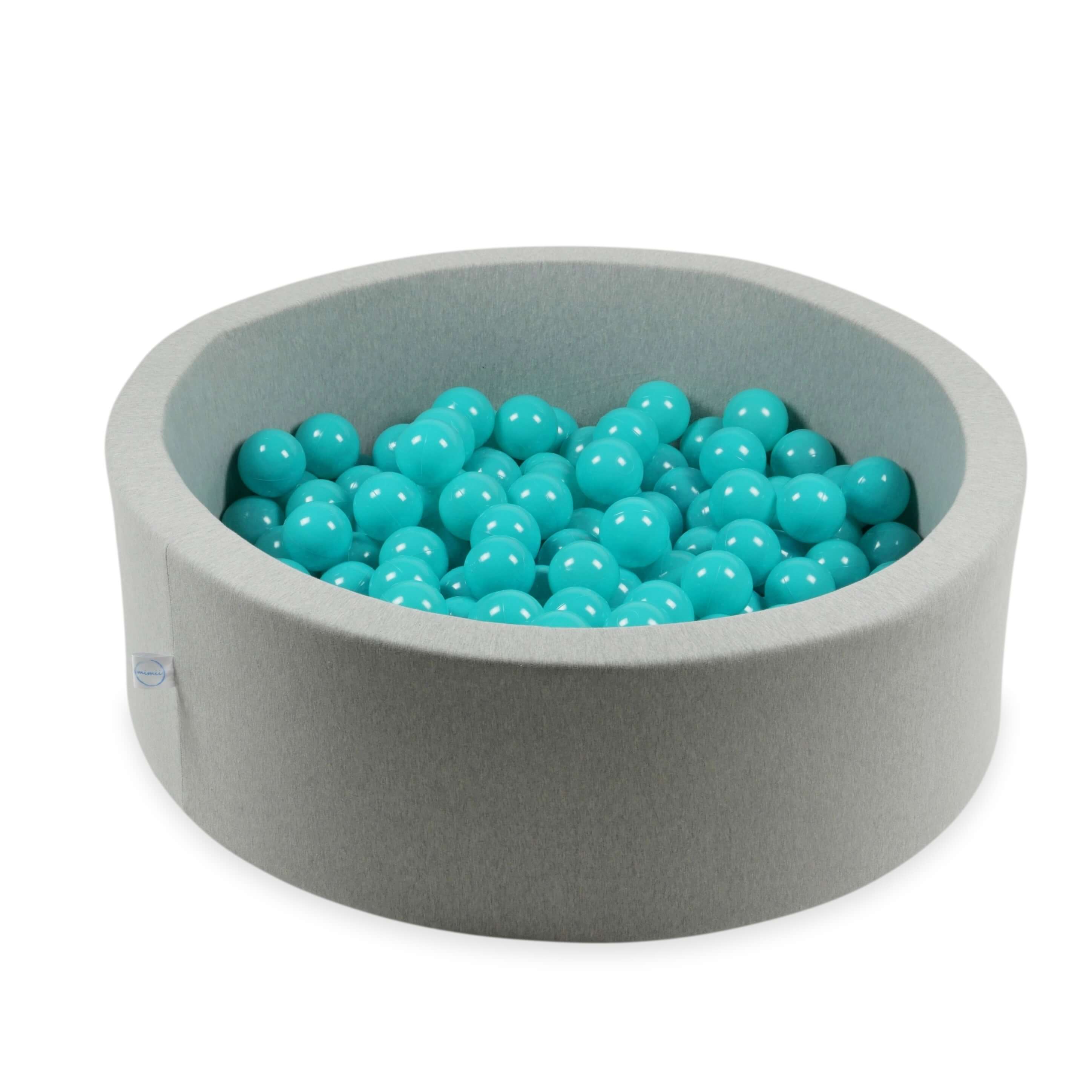 Play balls ø7cm 150 pieces turquoise
