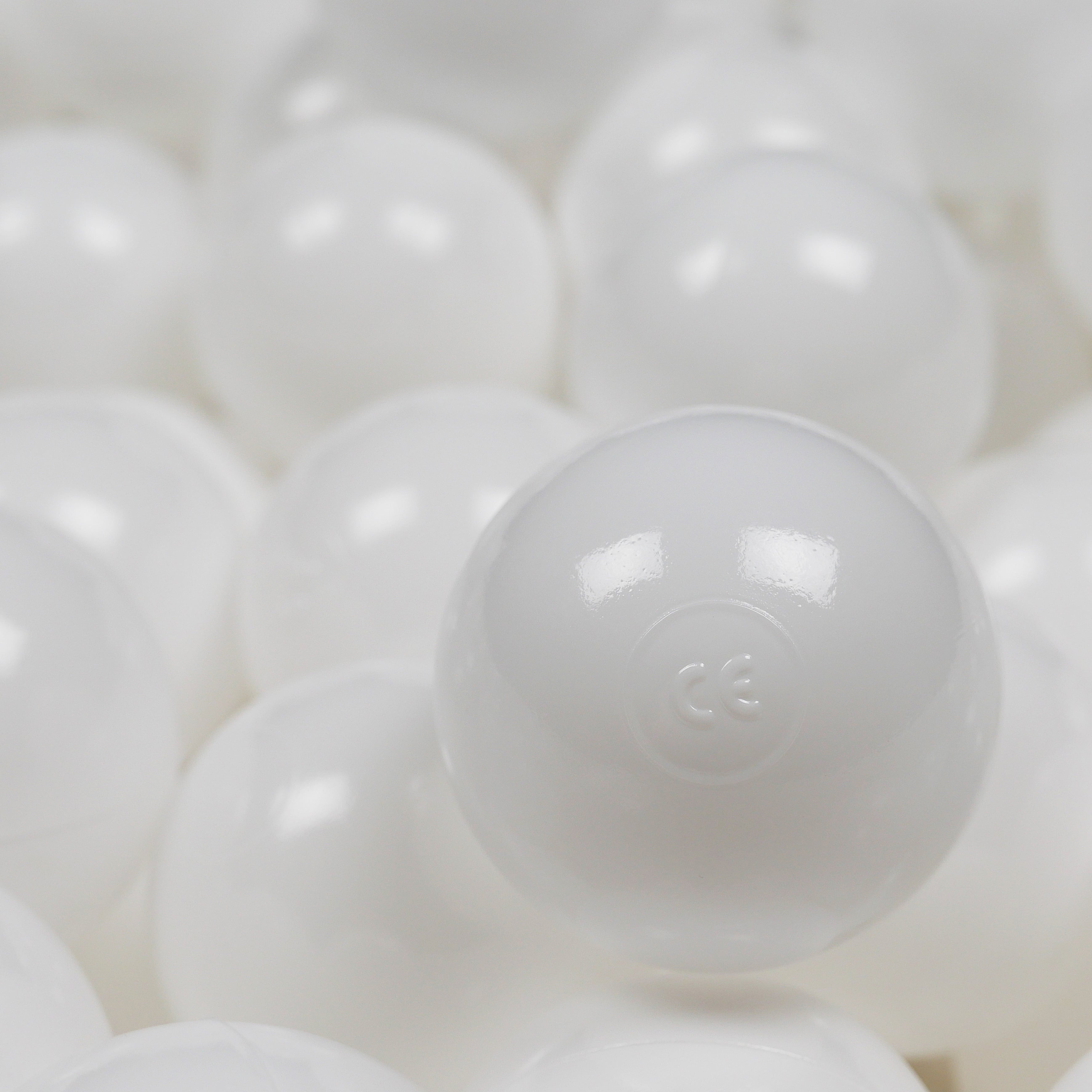 Balles de jeu ø7cm 200 pièces blanc