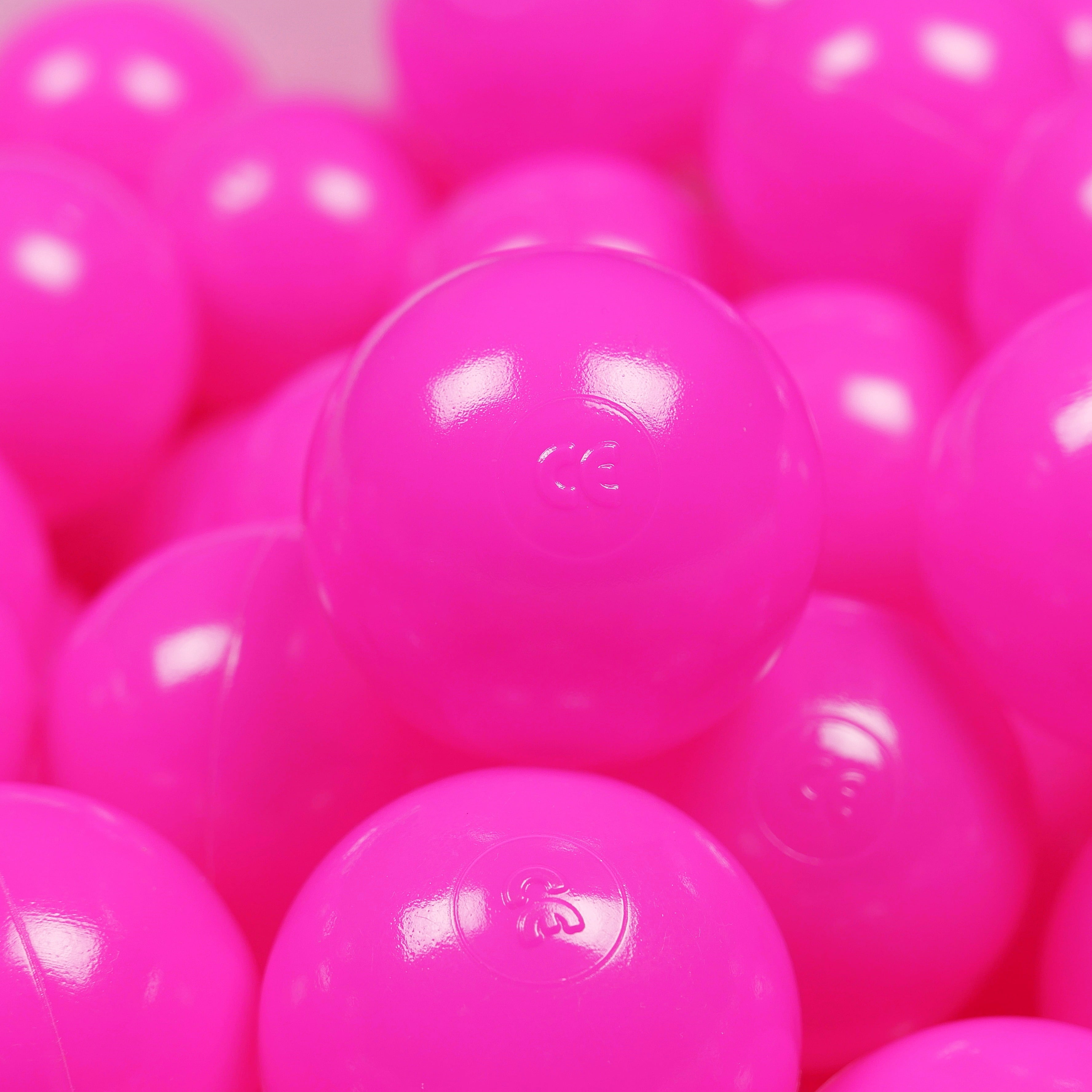 Balles de jeu ø7cm 200 pièces rose