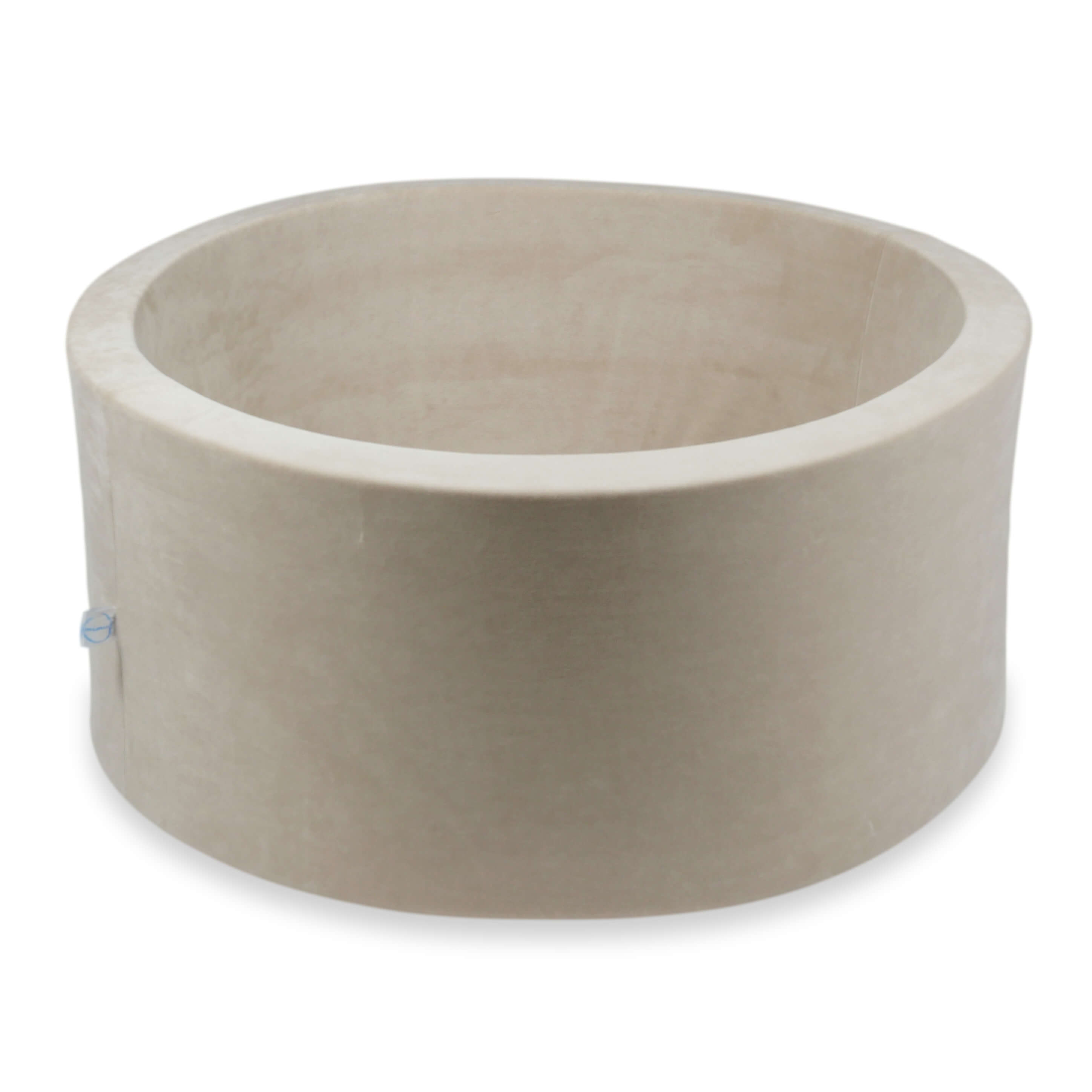 Ball Pit 90x40 velvet soft beige without balls