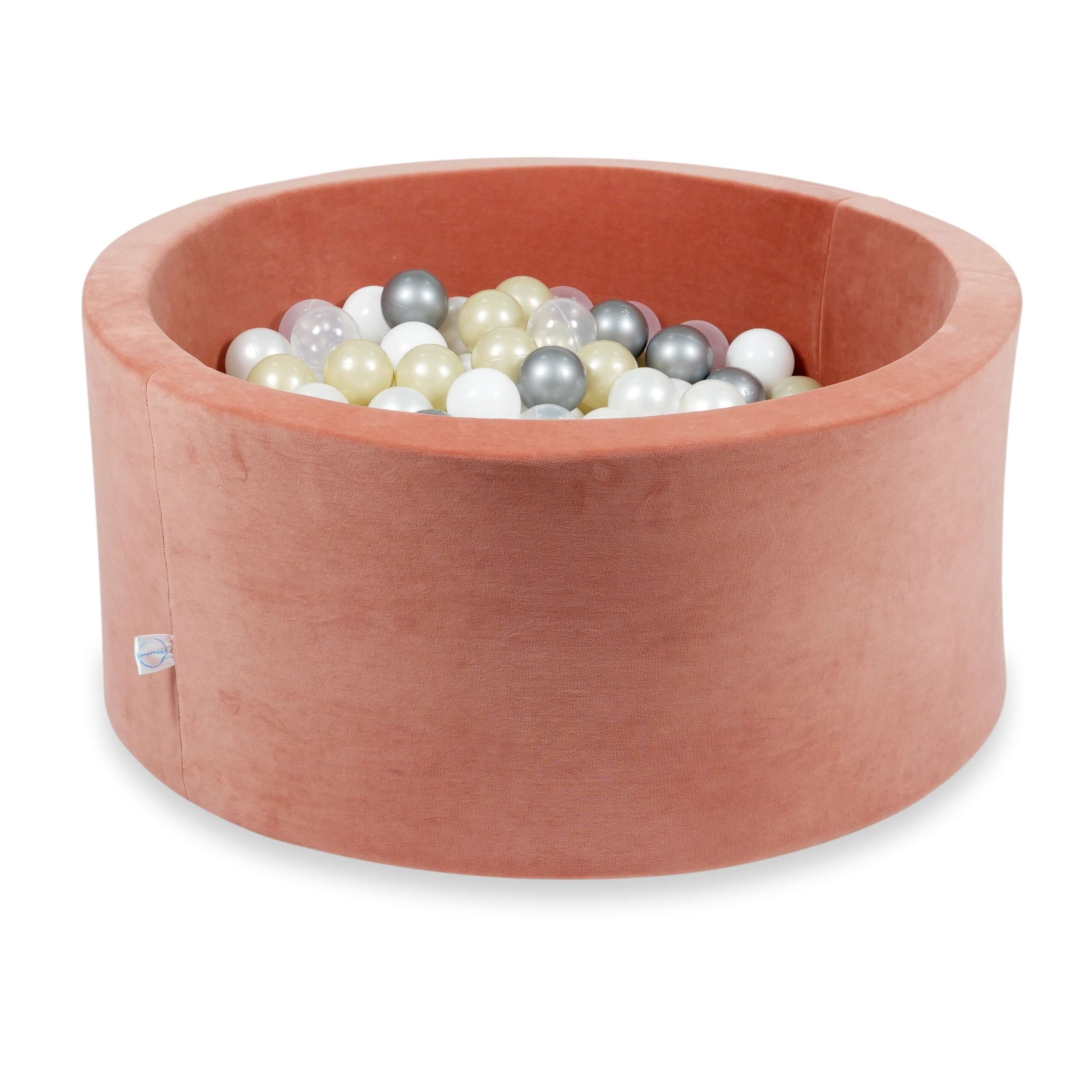 90x40 cm Velvet Soft Canyon Clay Ball Pit with 300 Balls