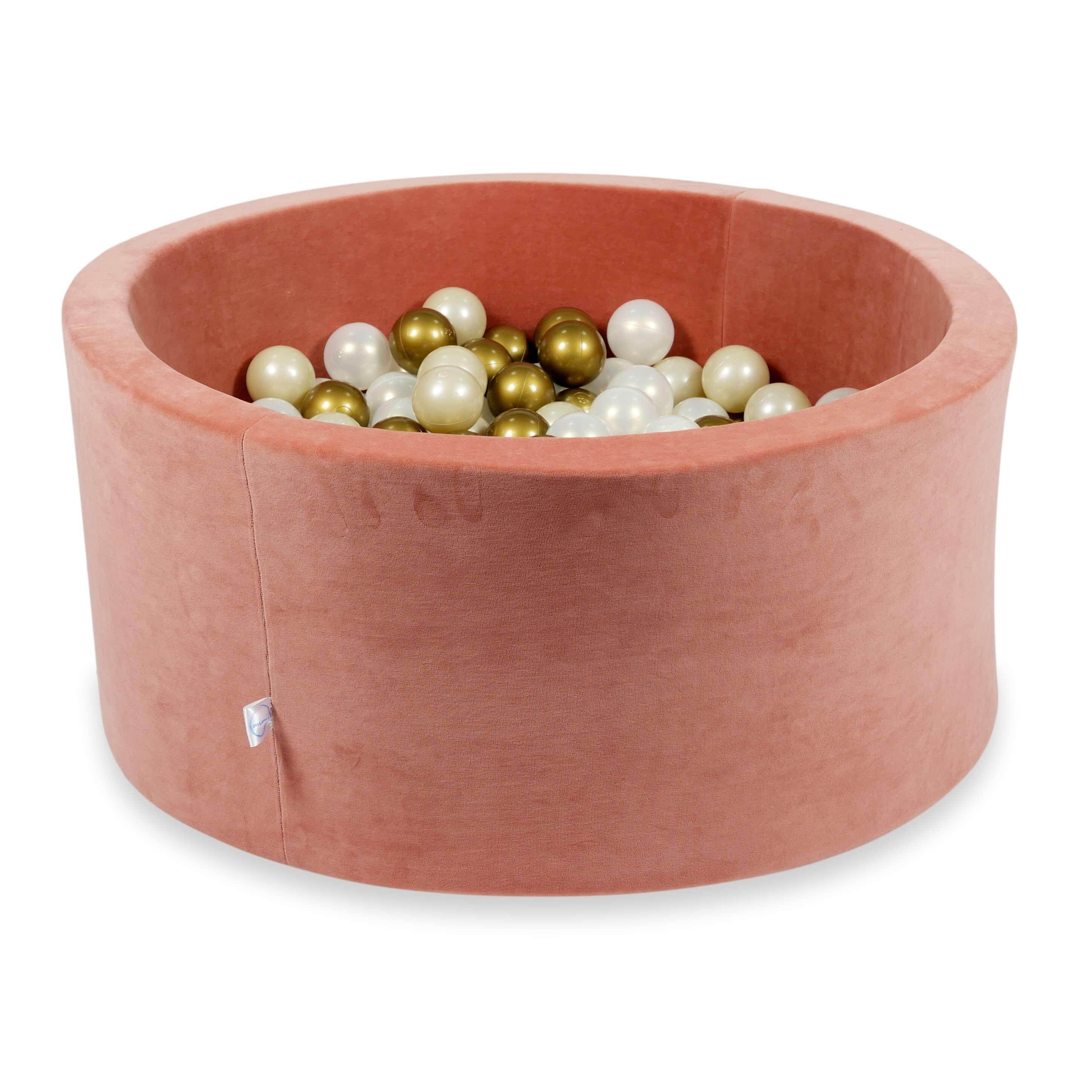 90x40 cm Velvet Soft Canyon Clay Ball Pit with 300 Balls