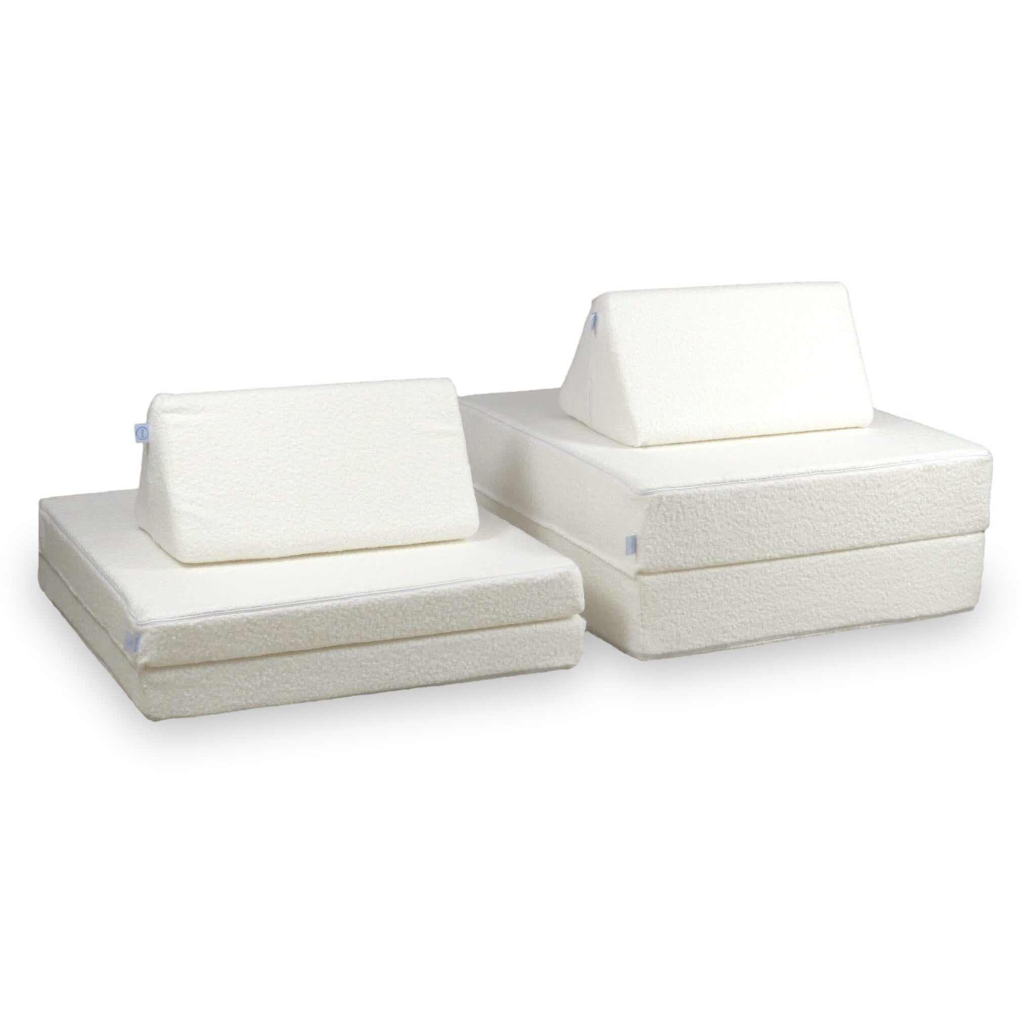 Standard Montessori Spielsofa, Weiß, Schlaufe