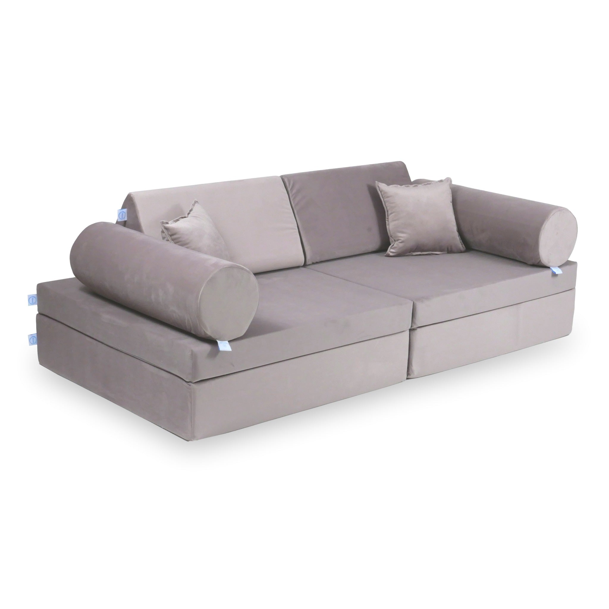 Montessori Play Sofa Comfort in velvet
