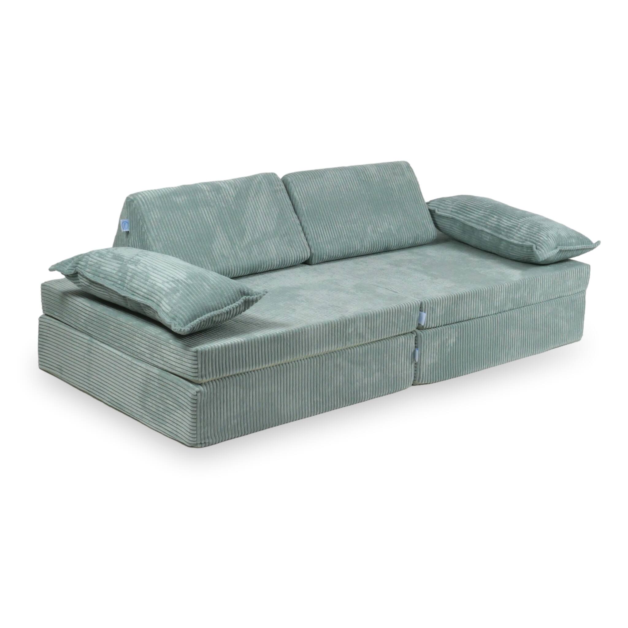 Luxuriöses Montessori-Spielsofa aus Cord