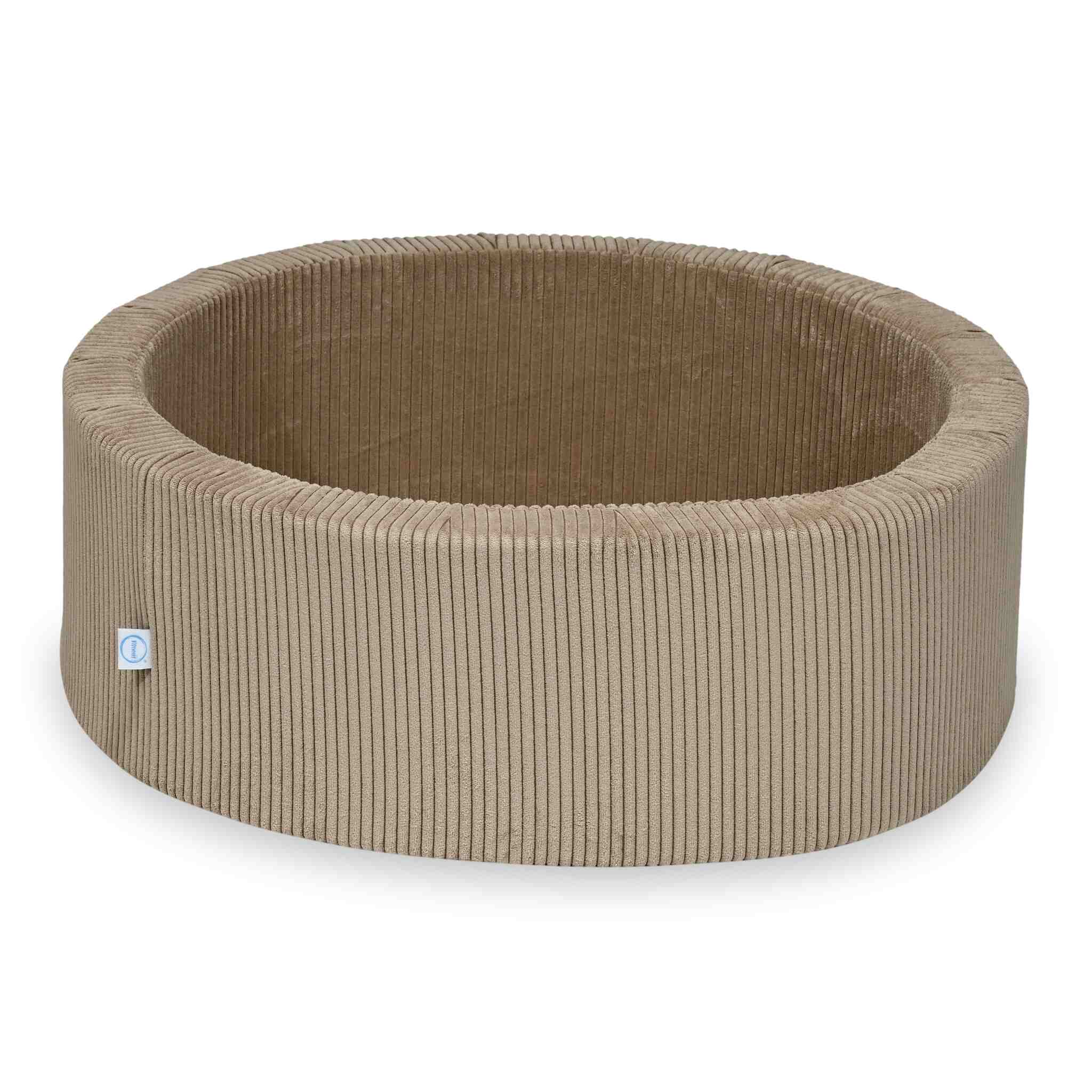 Ball Pit 90x30 Corduroy Toffee without balls
