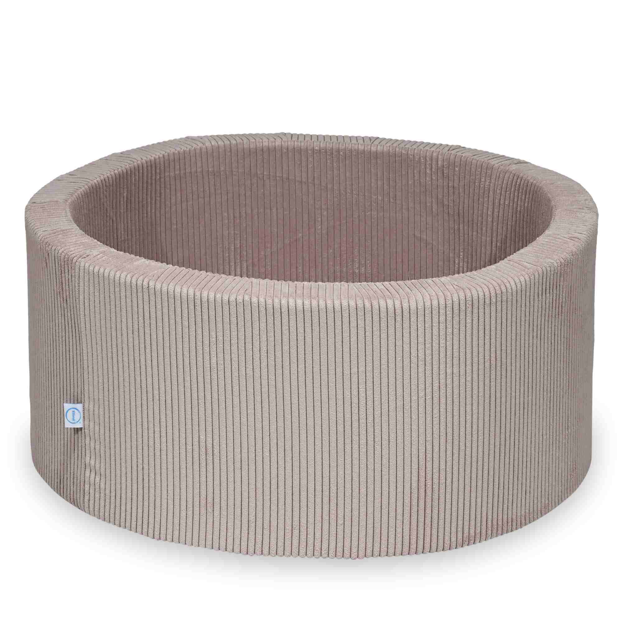 Bällebad 90x40 Cord rosa hell ohne Bälle
