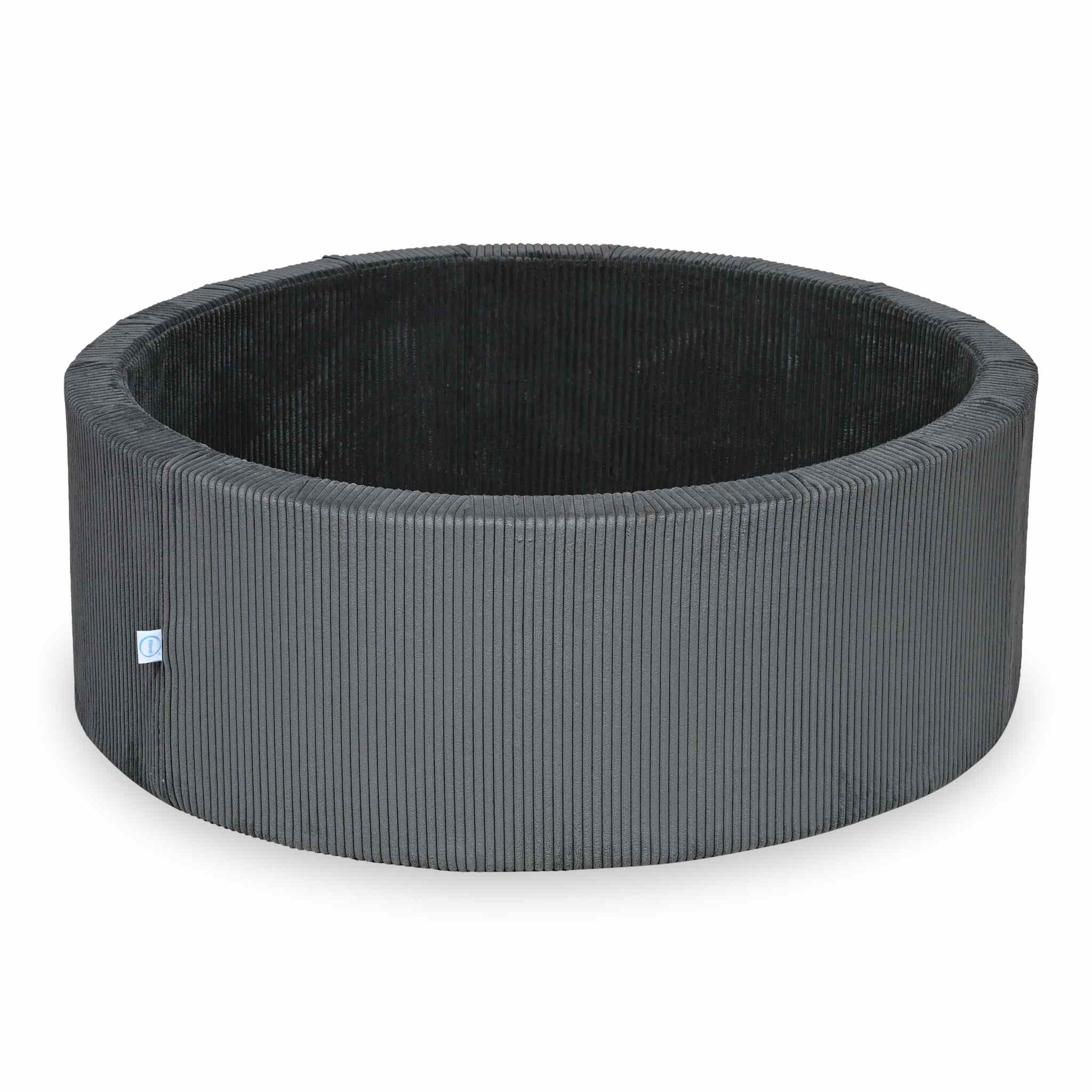 Ball Pit 110x40 corduroy graphite without balls